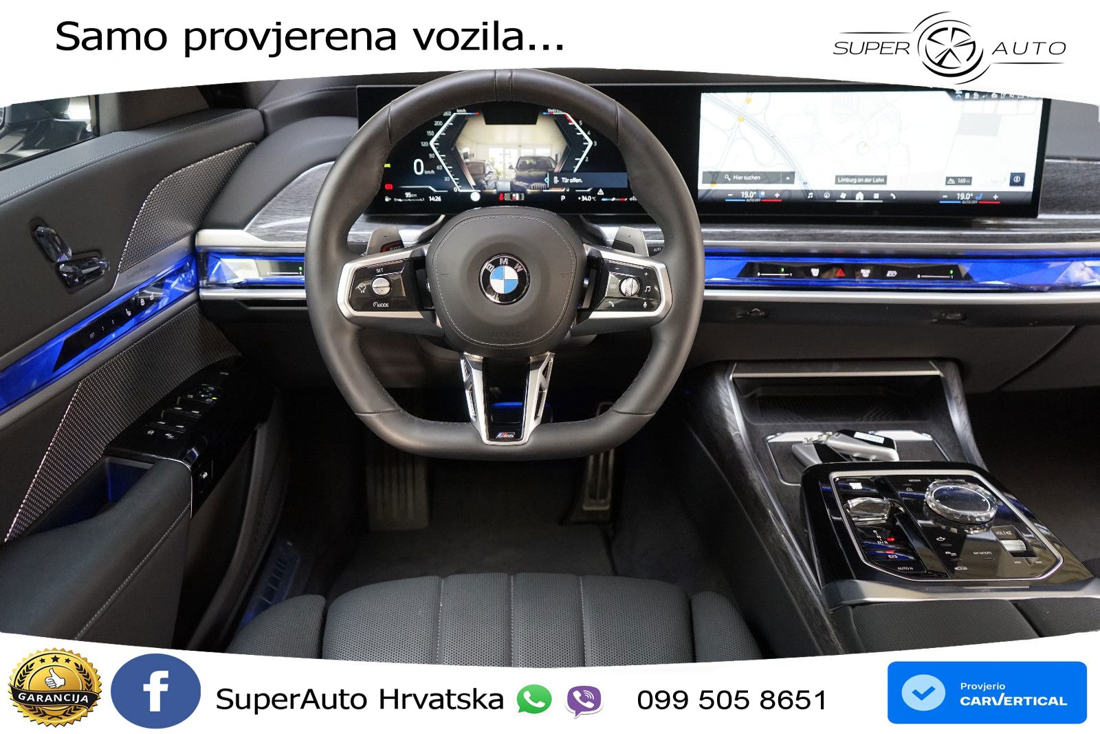 BMW 740d (299 KS) xDrive Steptronic M Sport LED+GR SJED+ACC