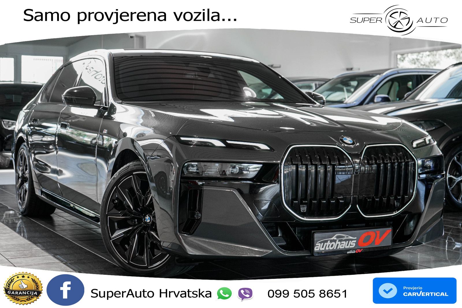 BMW 740d (299 KS) xDrive Steptronic M Sport LED+GR SJED+ACC