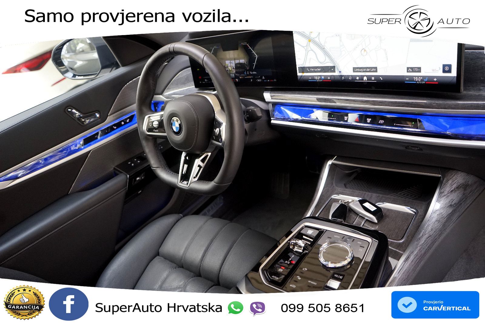 BMW 740d (299 KS) xDrive Steptronic M Sport LED+GR SJED+ACC