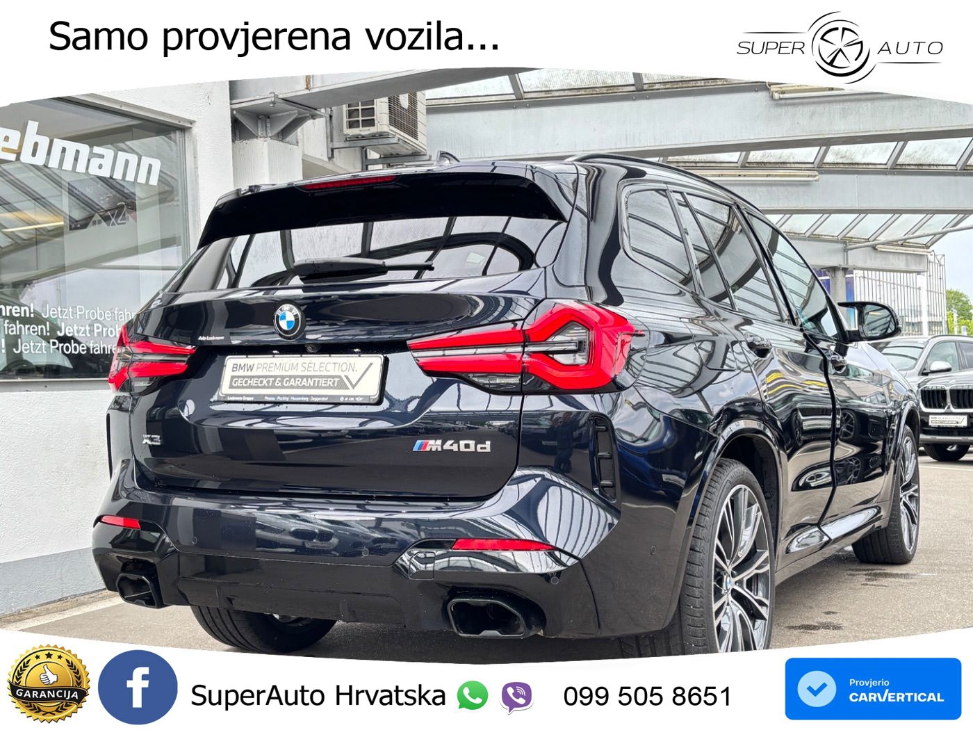 BMW X3 M40d xDrive Steptronic LED+GR SJED+ACC