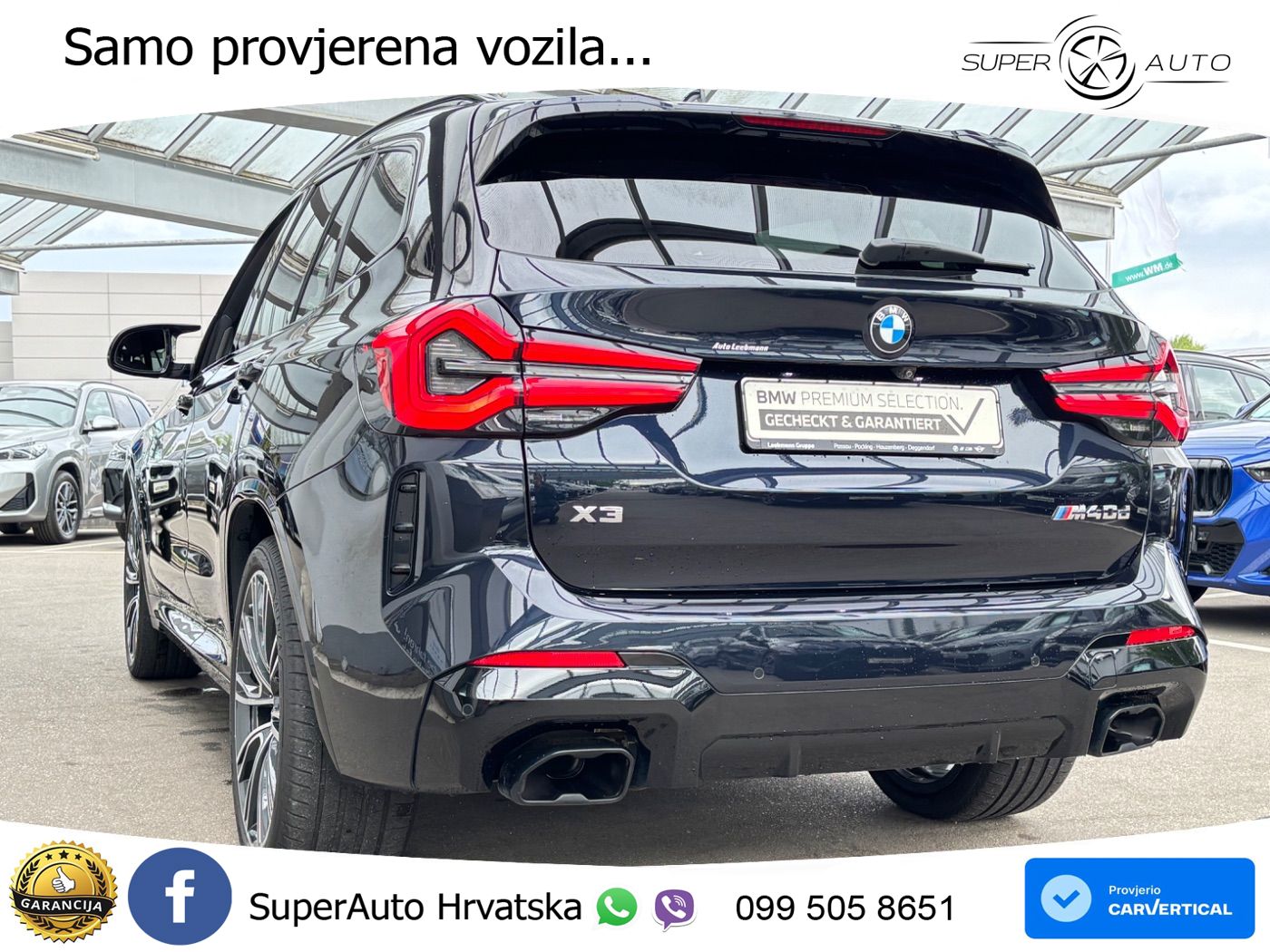 BMW X3 M40d xDrive Steptronic LED+GR SJED+ACC