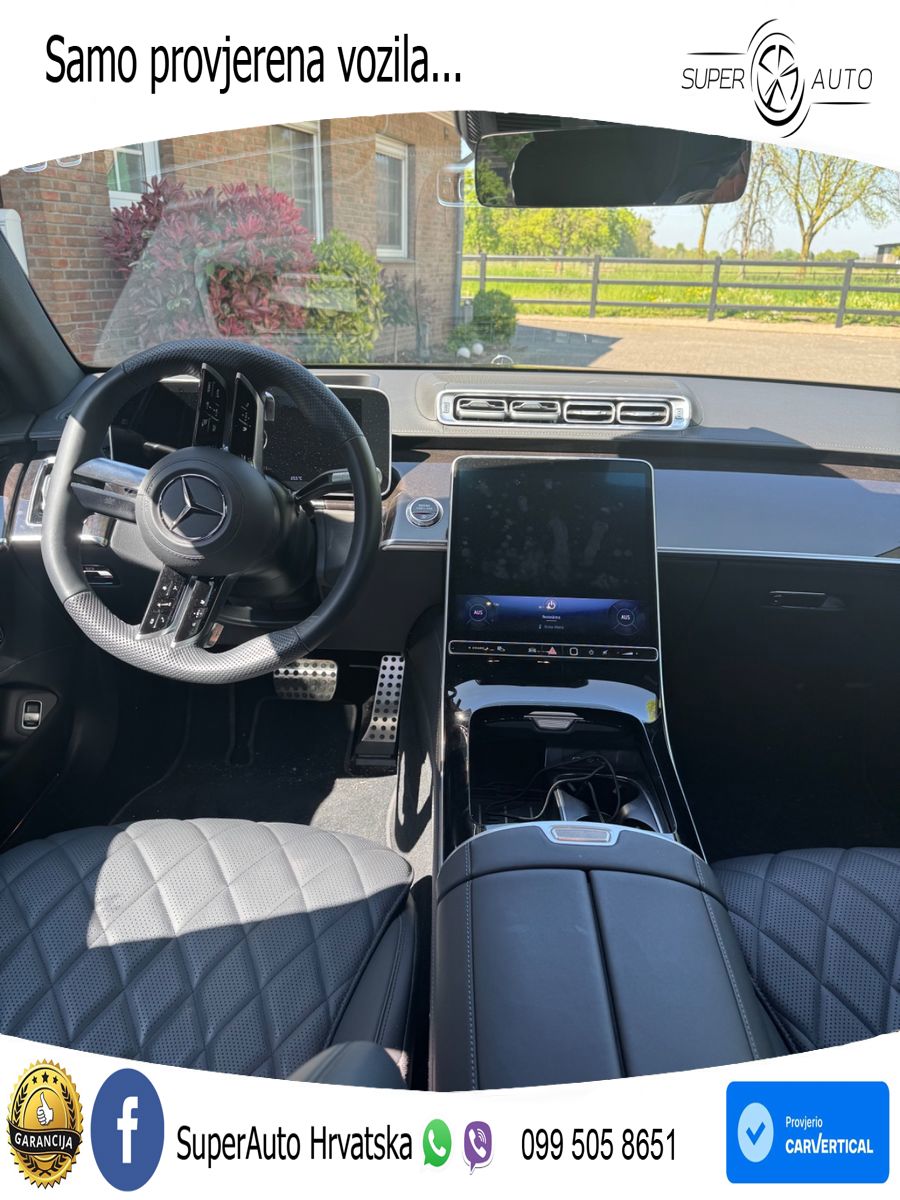Mercedes S 450d (367 KS) EQ Boost 4MATIC 9G-TRONIC ACC+HEAD+4xGR SJED+360+PANO