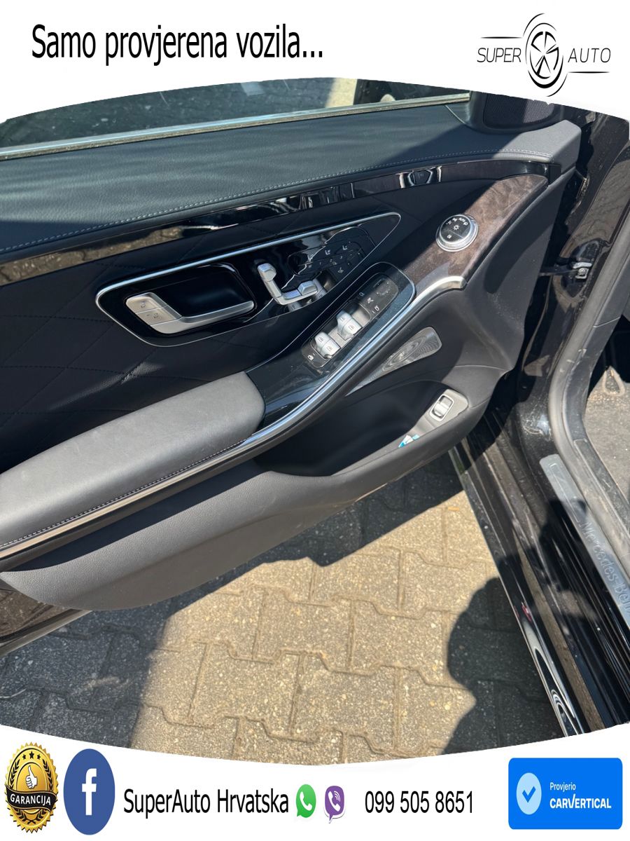 Mercedes S 450d (367 KS) EQ Boost 4MATIC 9G-TRONIC ACC+HEAD+4xGR SJED+360+PANO
