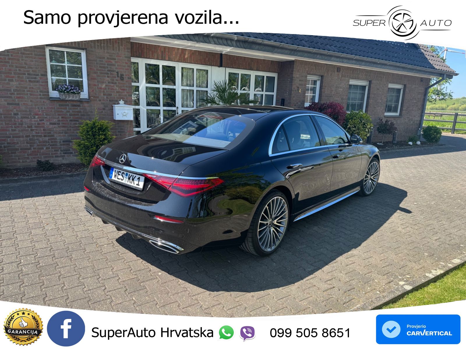 Mercedes S 450d (367 KS) EQ Boost 4MATIC 9G-TRONIC ACC+HEAD+4xGR SJED+360+PANO