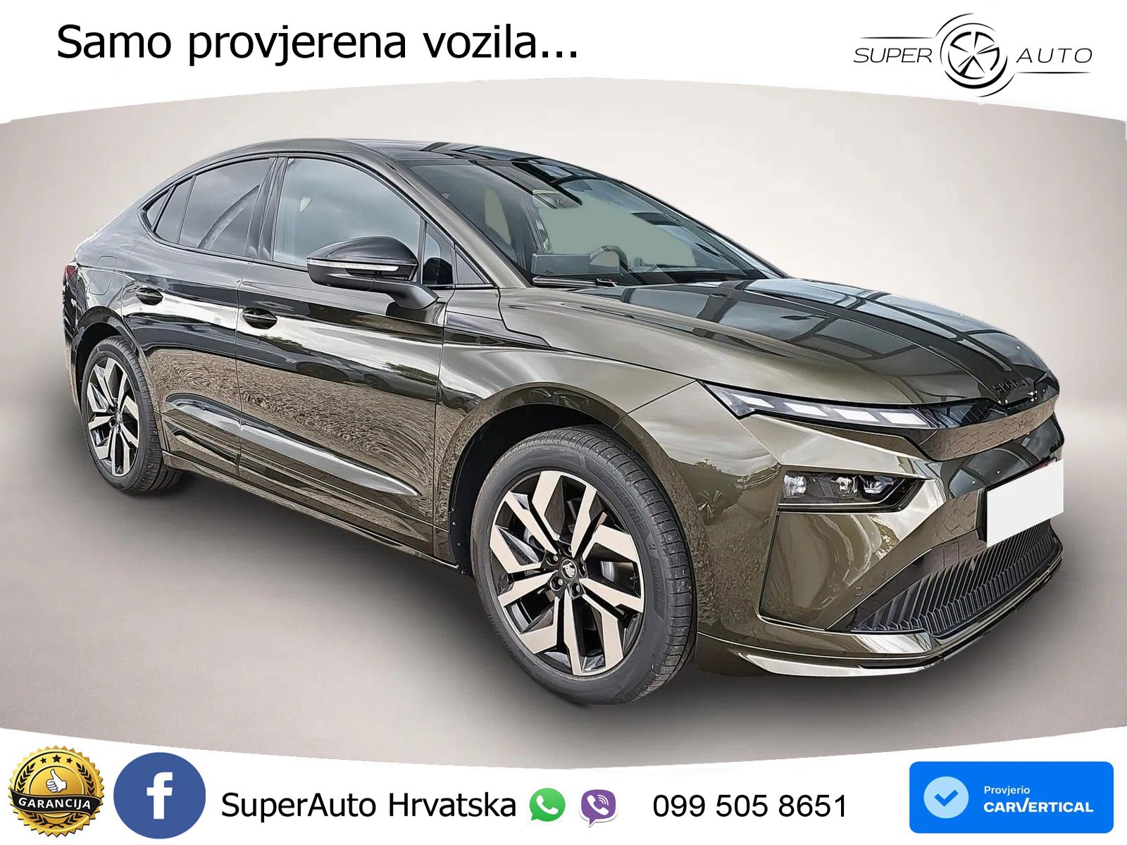 Škoda Enyaq Coupe iV 85 82 kWh (286 KS) LED+GR SJED+ACC