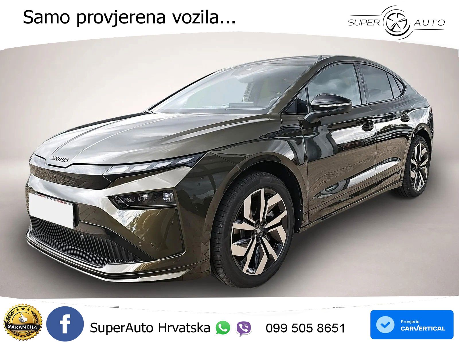 Škoda Enyaq Coupe iV 85 82 kWh (286 KS) LED+GR SJED+ACC