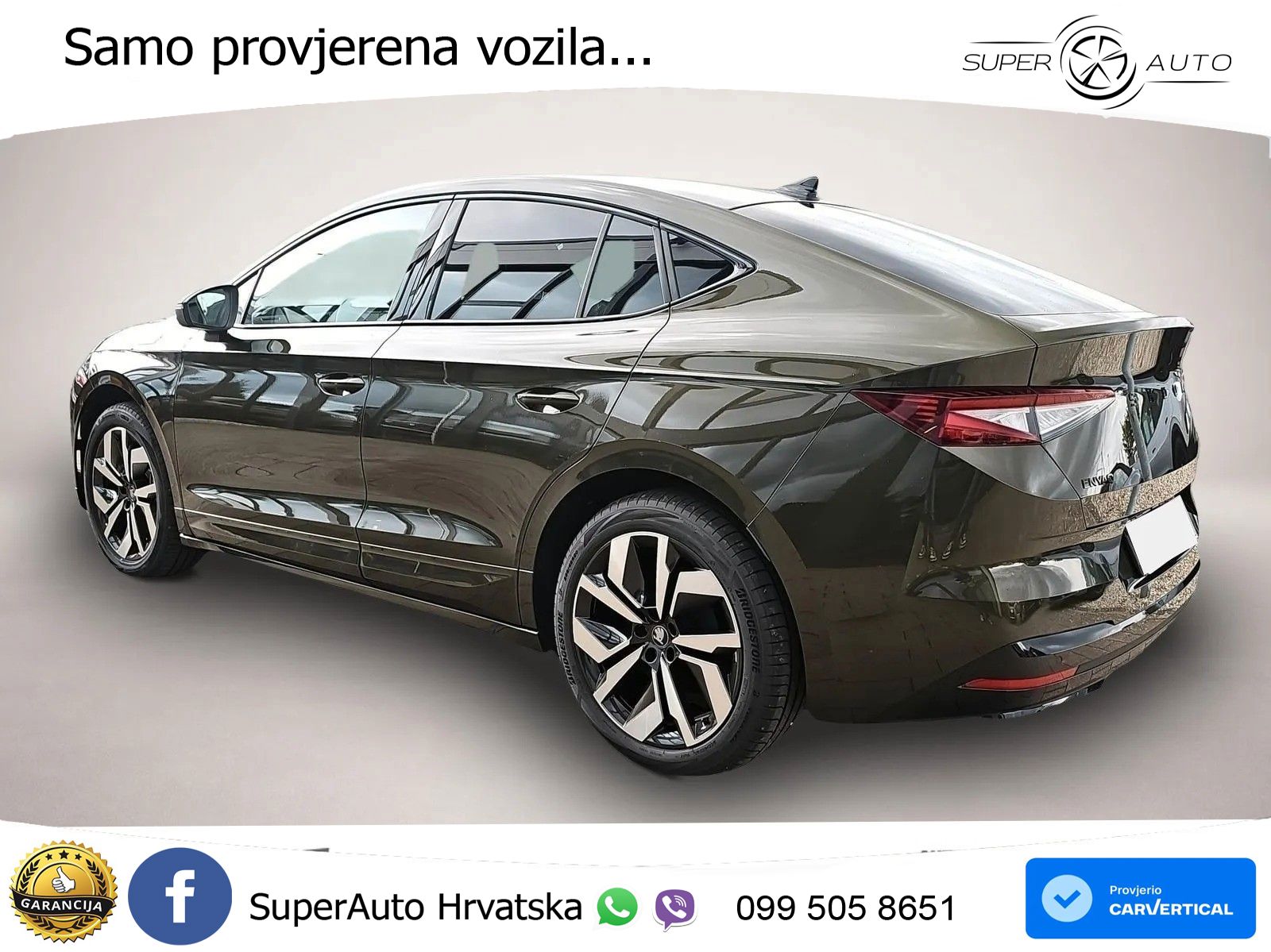 Škoda Enyaq Coupe iV 85 82 kWh (286 KS) LED+GR SJED+ACC