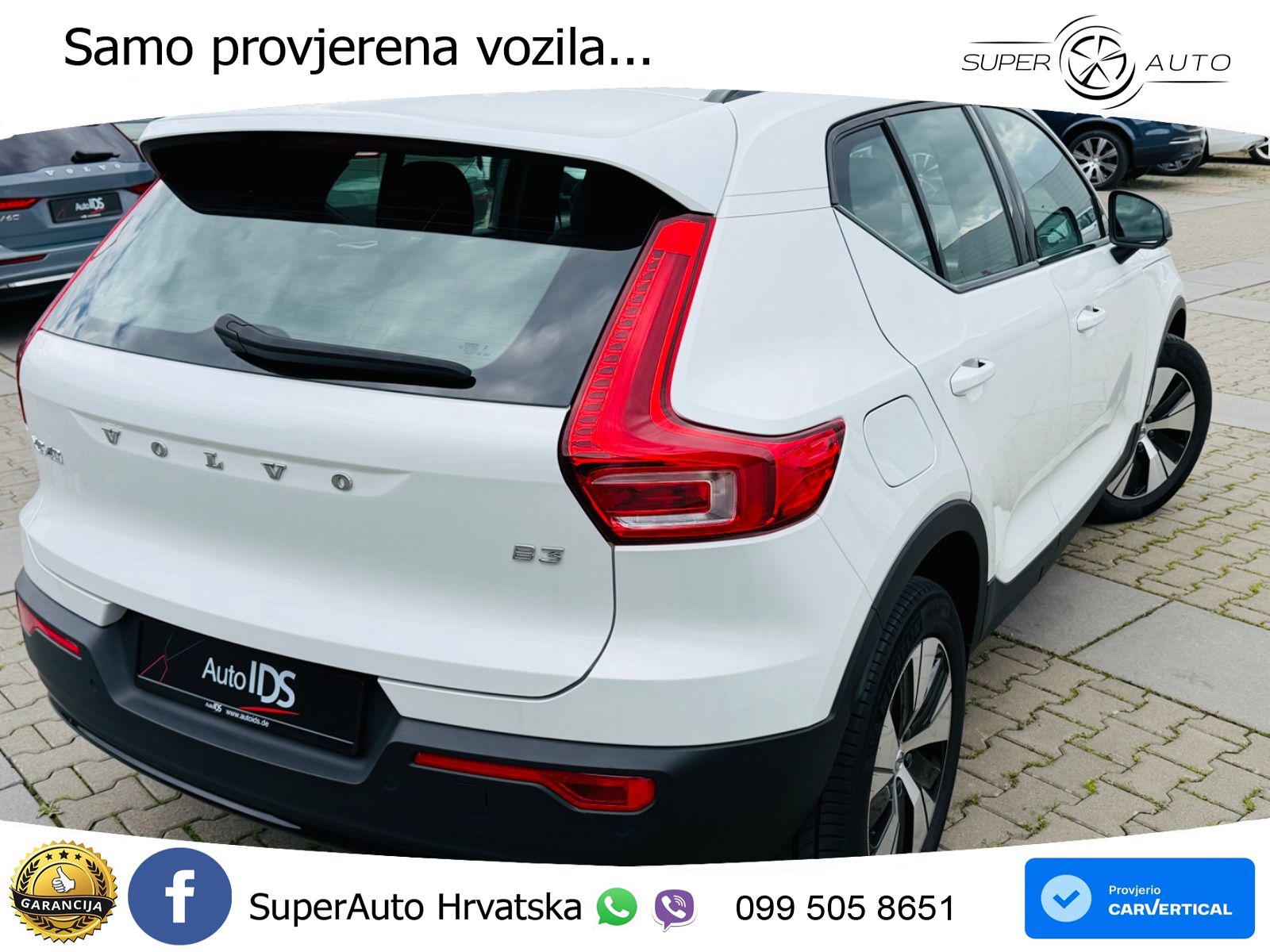 Volvo XC40 2.0 B3 163 KS Automatic LED+GR SJED+ACC