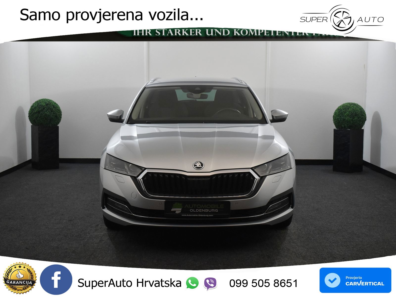 Škoda Octavia Combi 2.0 TDI (150 KS) DSG LED+GR SJED+ACC