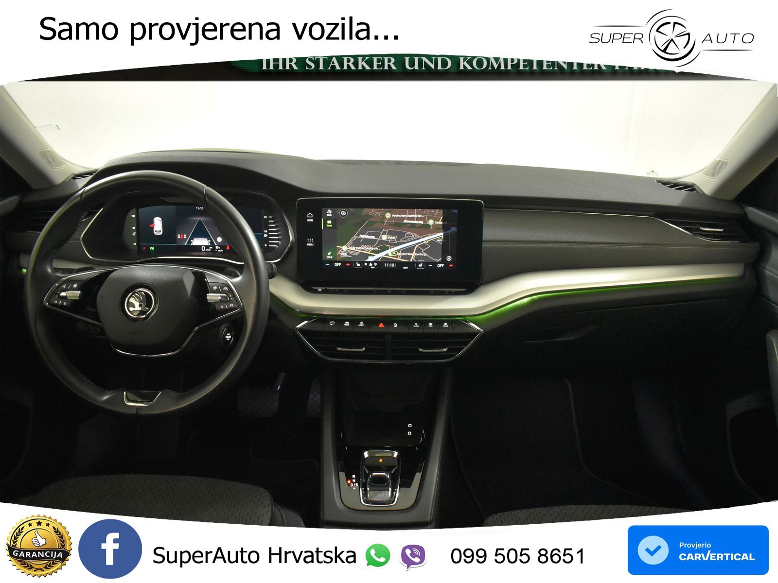 Škoda Octavia Combi 2.0 TDI (150 KS) DSG LED+GR SJED+ACC