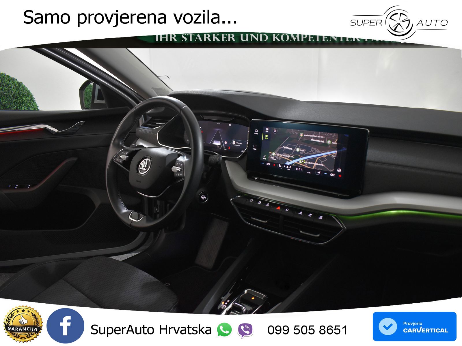 Škoda Octavia Combi 2.0 TDI (150 KS) DSG LED+GR SJED+ACC