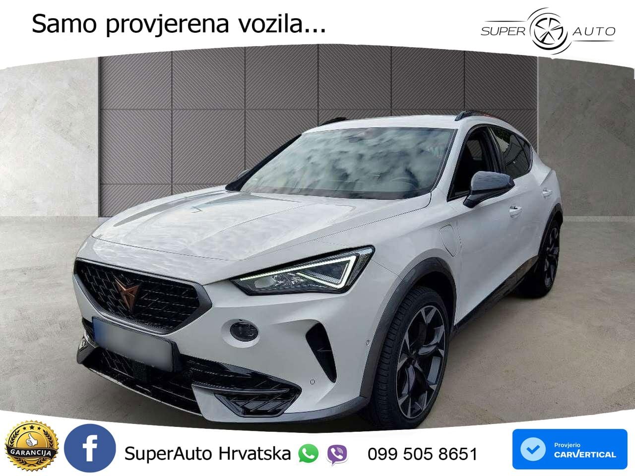 Cupra Formentor 1.4 TSI (245 KS) e-Hybrid DSG VZ LED+GR SJED+ACC