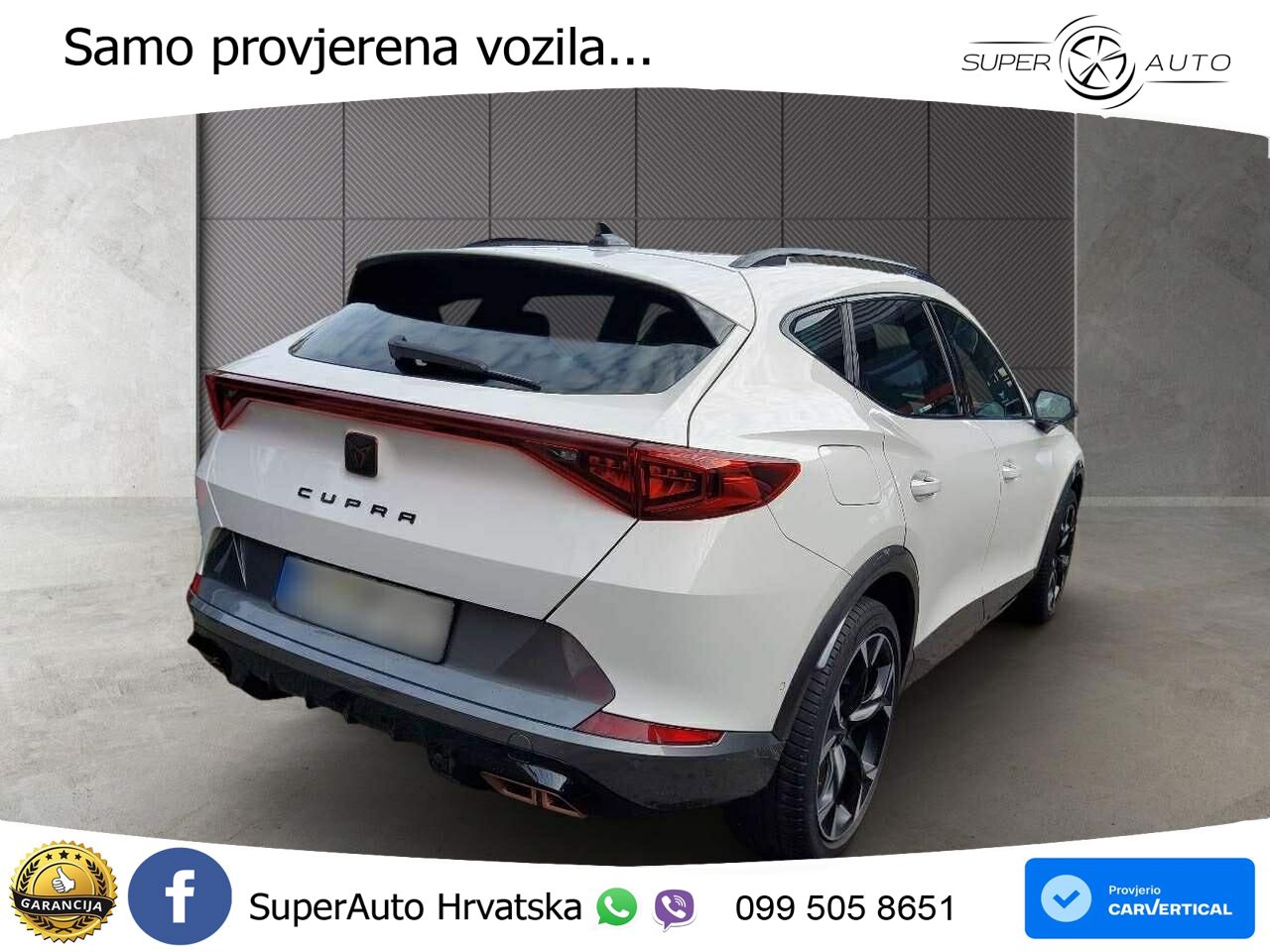 Cupra Formentor 1.4 TSI (245 KS) e-Hybrid DSG VZ LED+GR SJED+ACC
