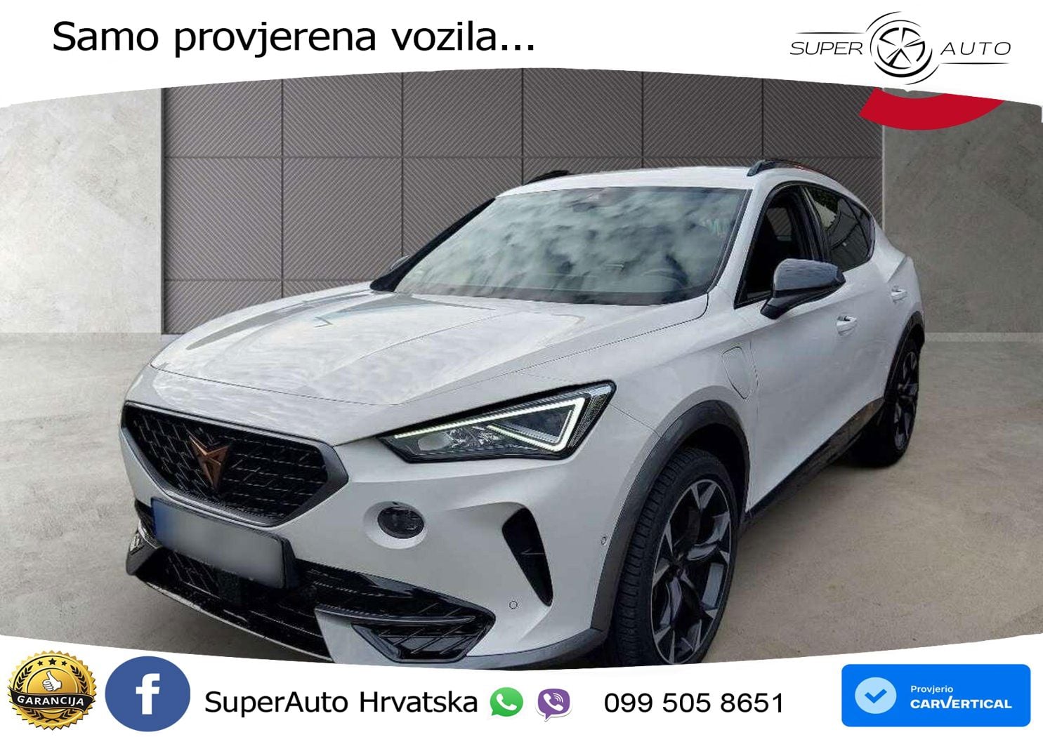 Cupra Formentor 1.4 TSI (245 KS) e-Hybrid DSG VZ LED+GR SJED+ACC