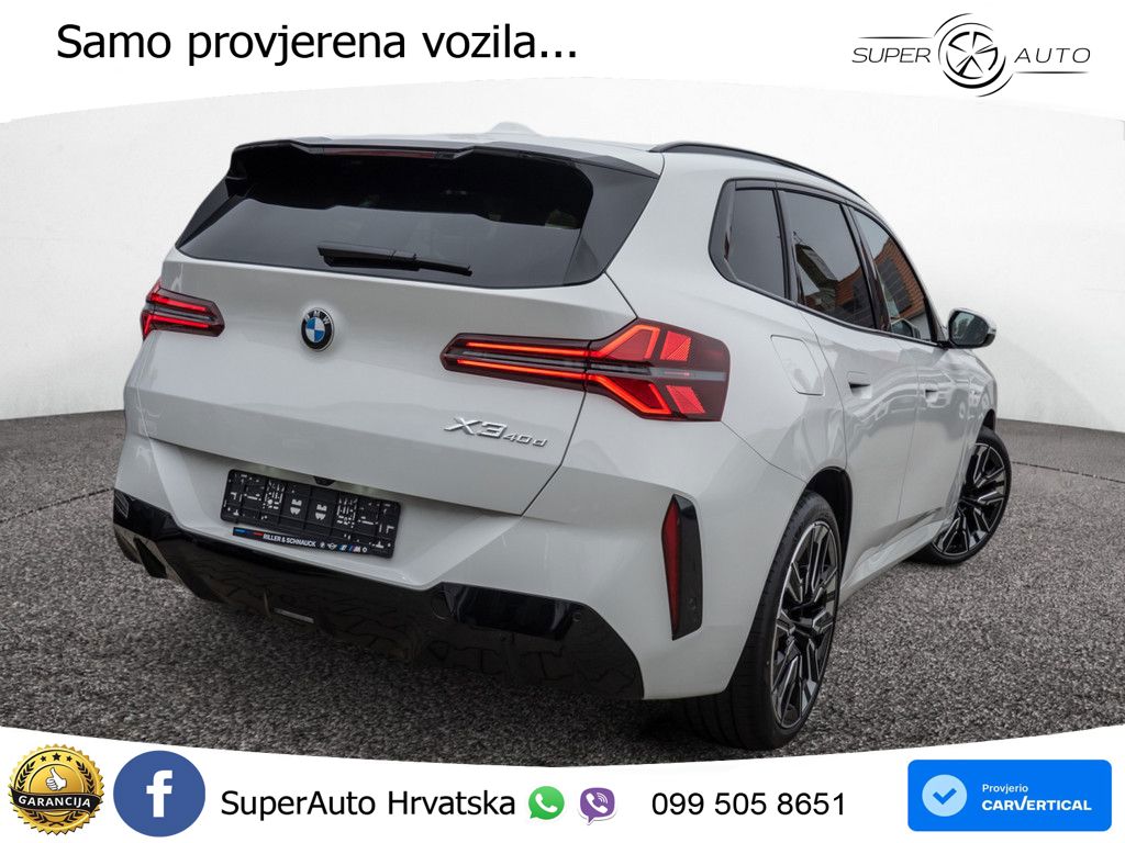 BMW X3 40d xDrive Steptronic M Sport ACC+HEAD+4xGR SJED+360+PANO