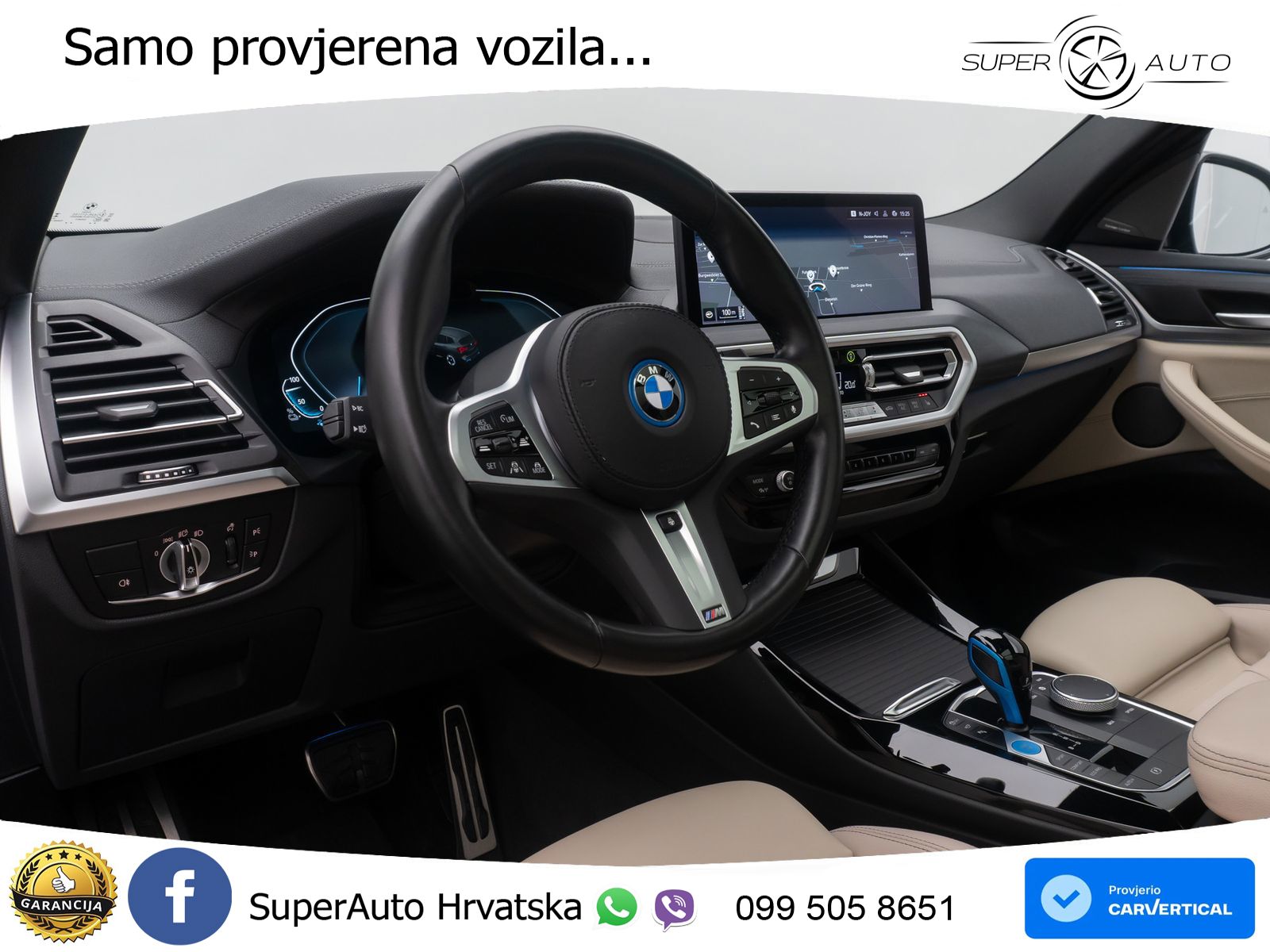 BMW iX3 80 kWh (286 KS) LED+GR SJED+ACC