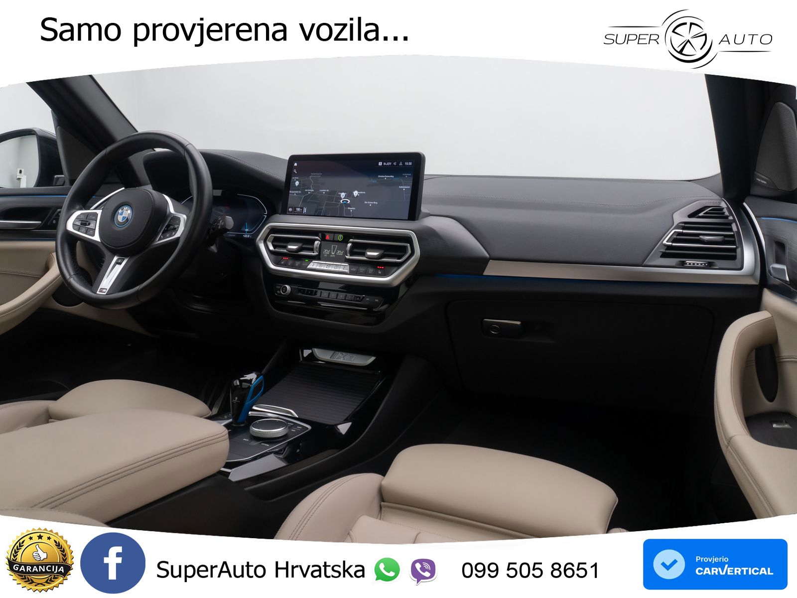 BMW iX3 80 kWh (286 KS) LED+GR SJED+ACC