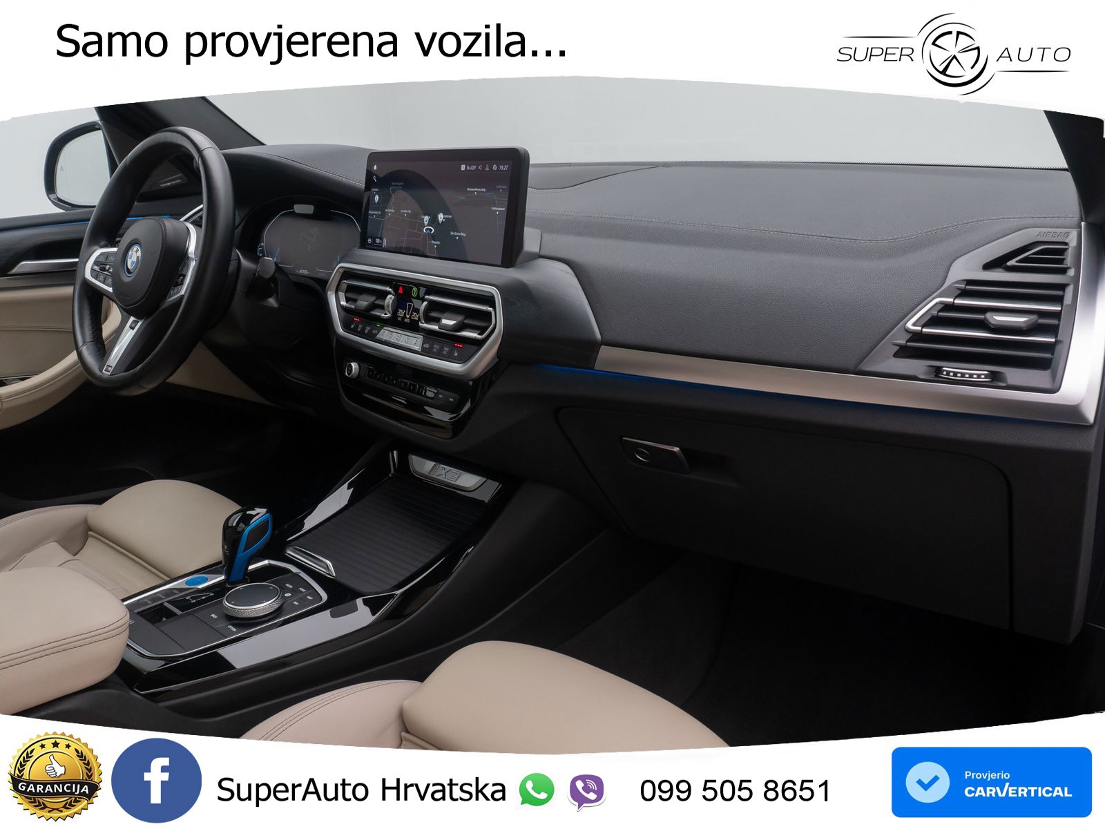 BMW iX3 80 kWh (286 KS) LED+GR SJED+ACC