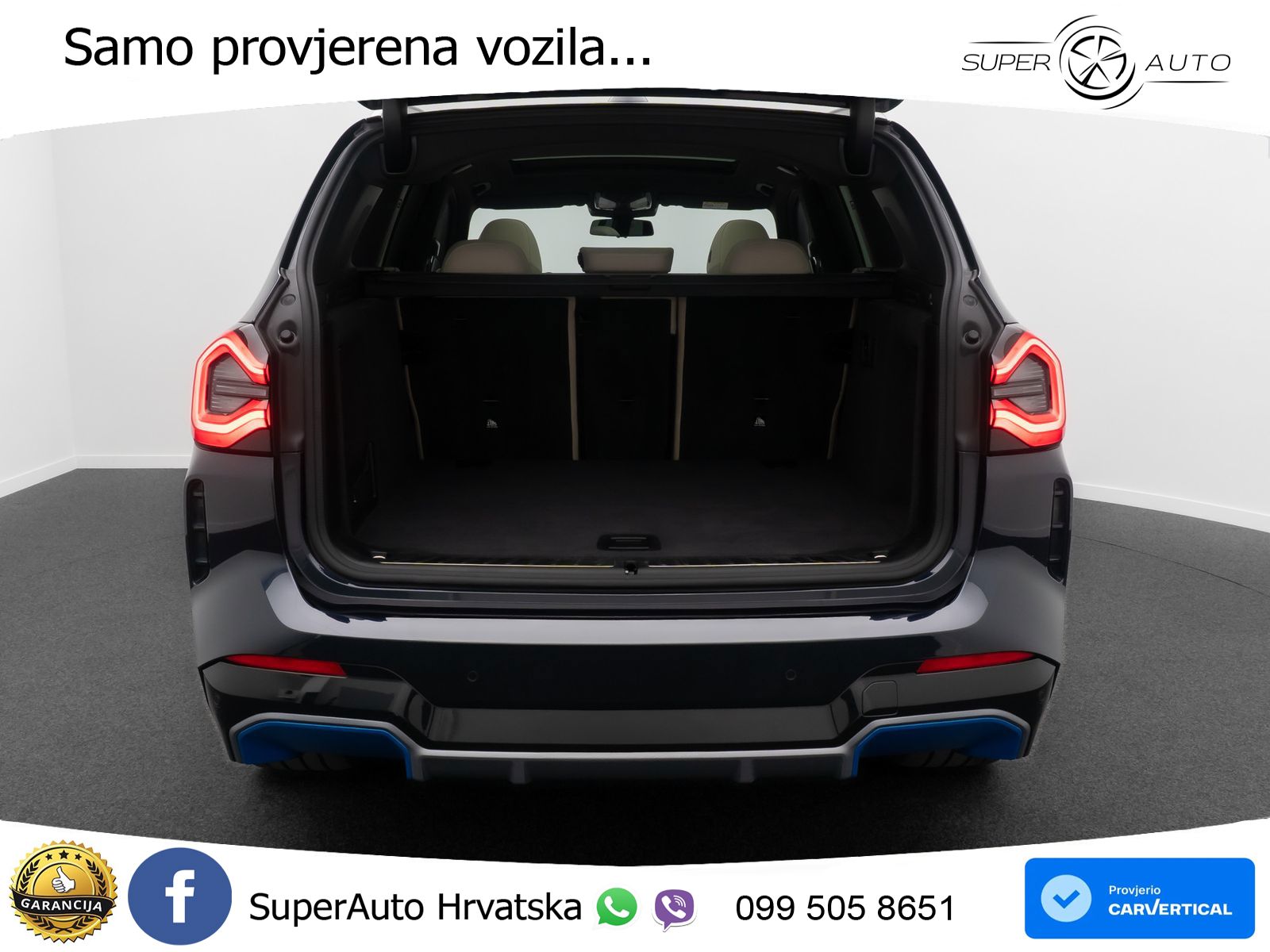 BMW iX3 80 kWh (286 KS) LED+GR SJED+ACC