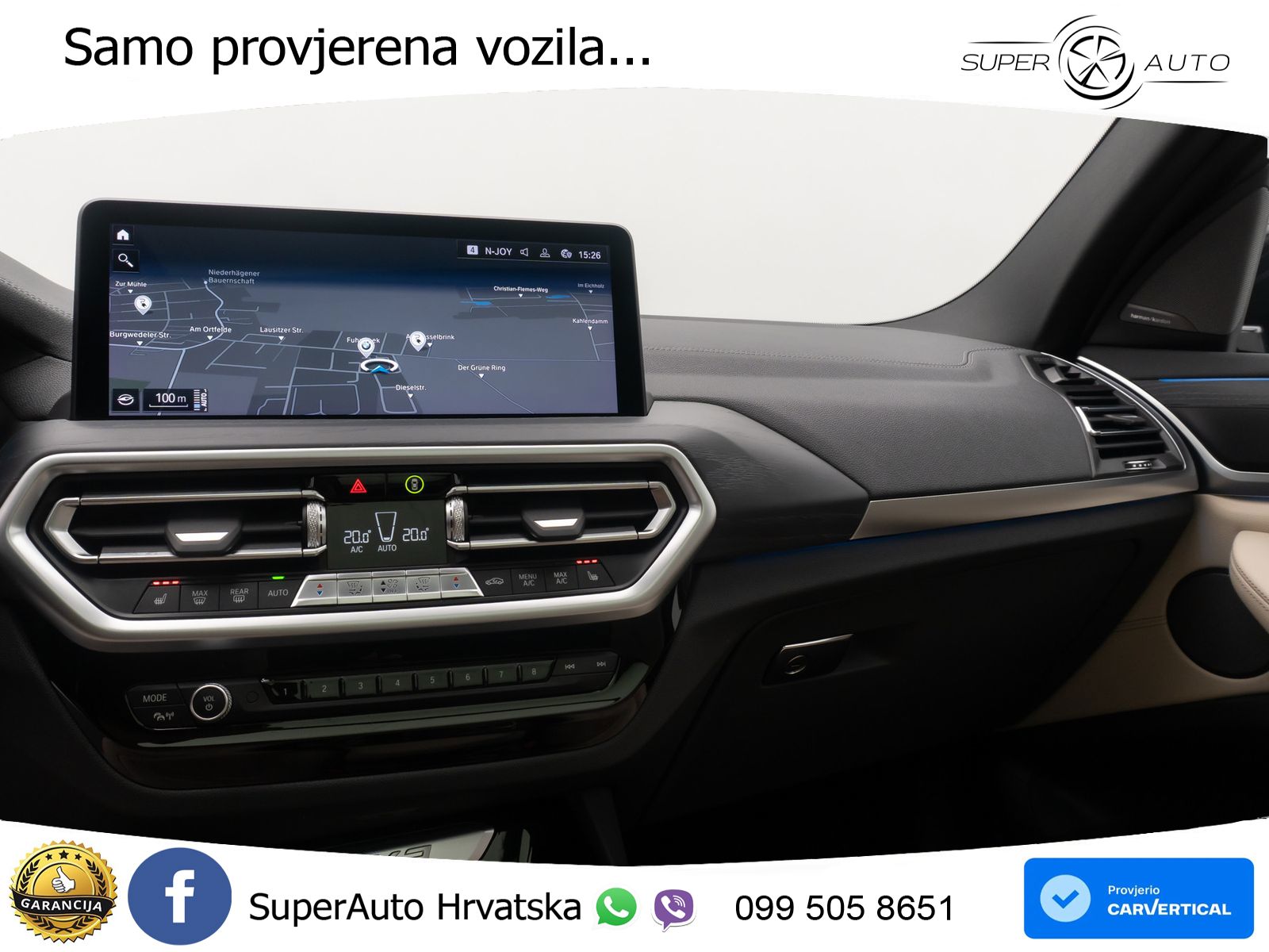 BMW iX3 80 kWh (286 KS) LED+GR SJED+ACC
