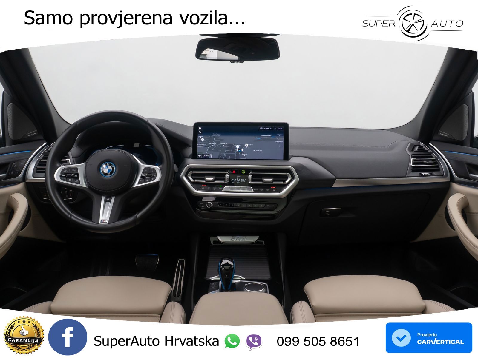 BMW iX3 80 kWh (286 KS) LED+GR SJED+ACC