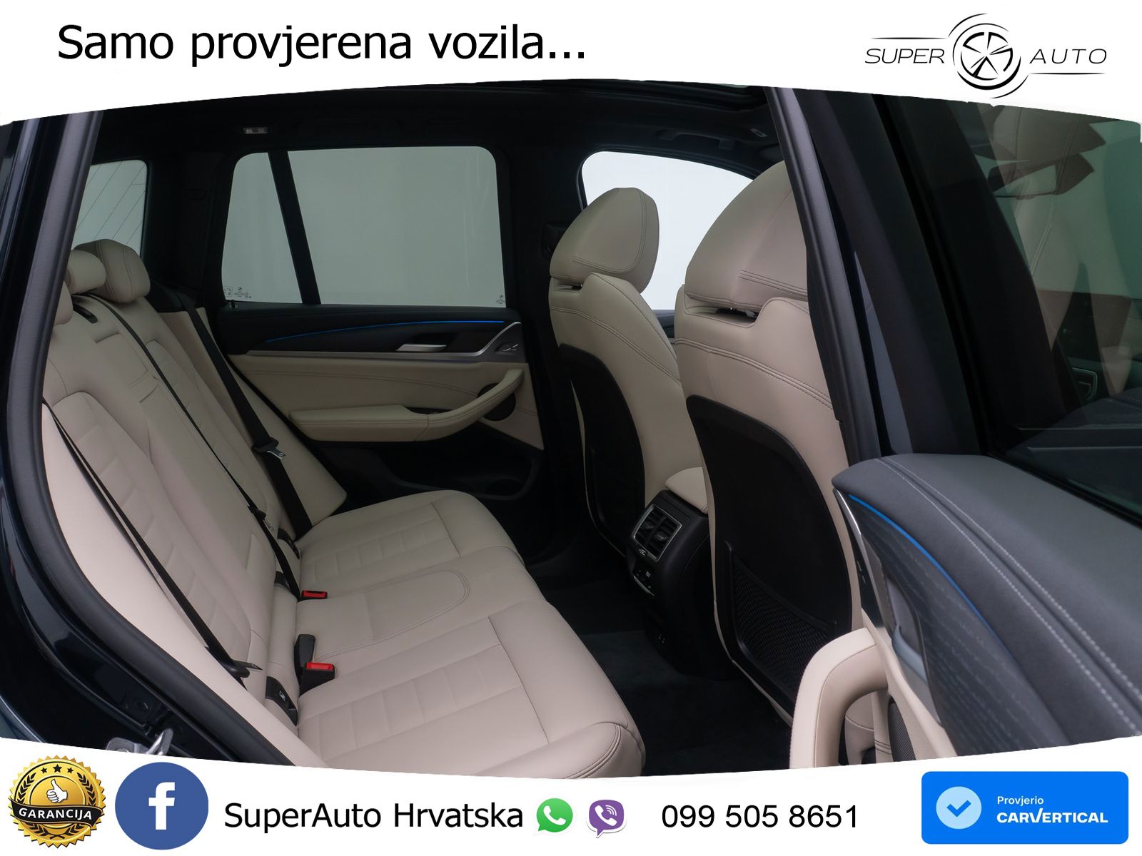 BMW iX3 80 kWh (286 KS) LED+GR SJED+ACC
