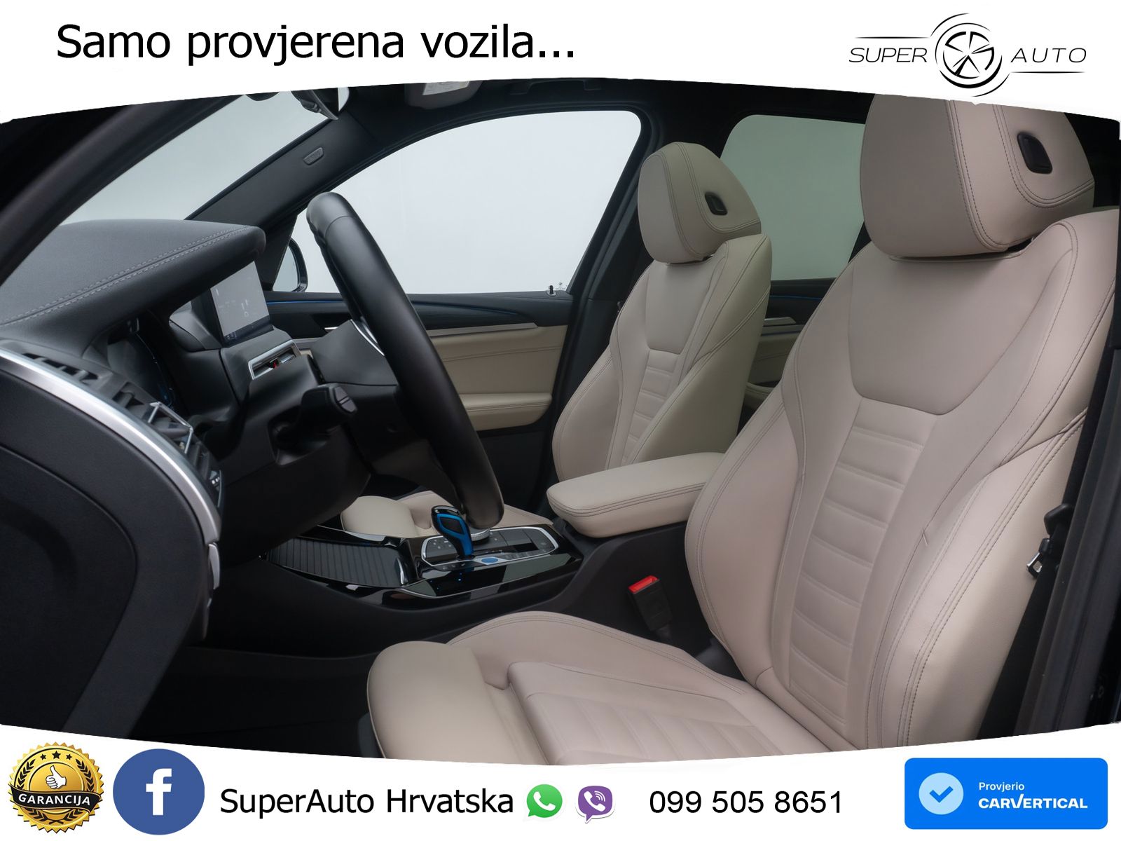 BMW iX3 80 kWh (286 KS) LED+GR SJED+ACC