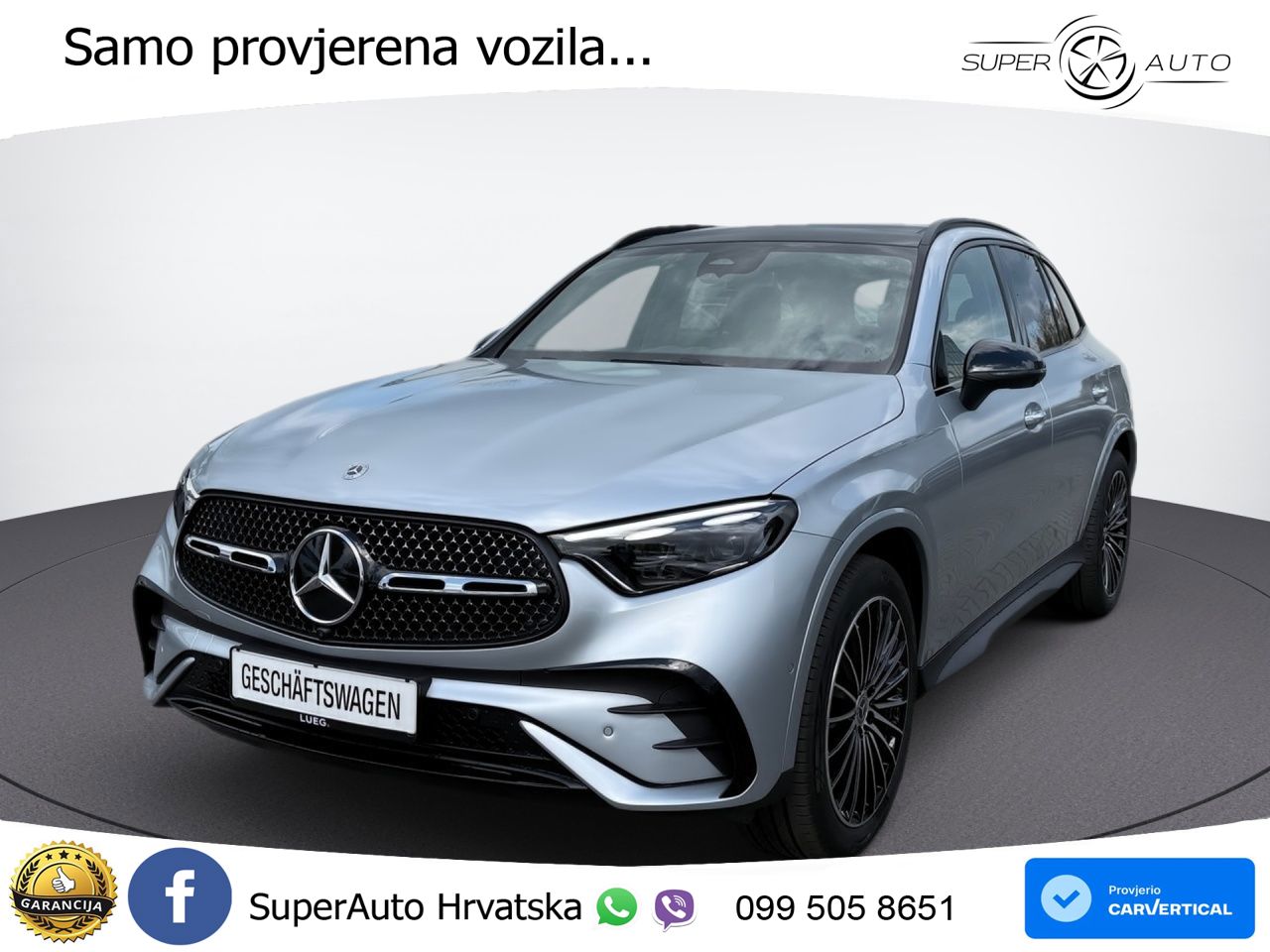 Mercedes GLC 220d (197 KS) 4MATIC 9G-TRONIC AMG ACC+GR SJED+360+PANO