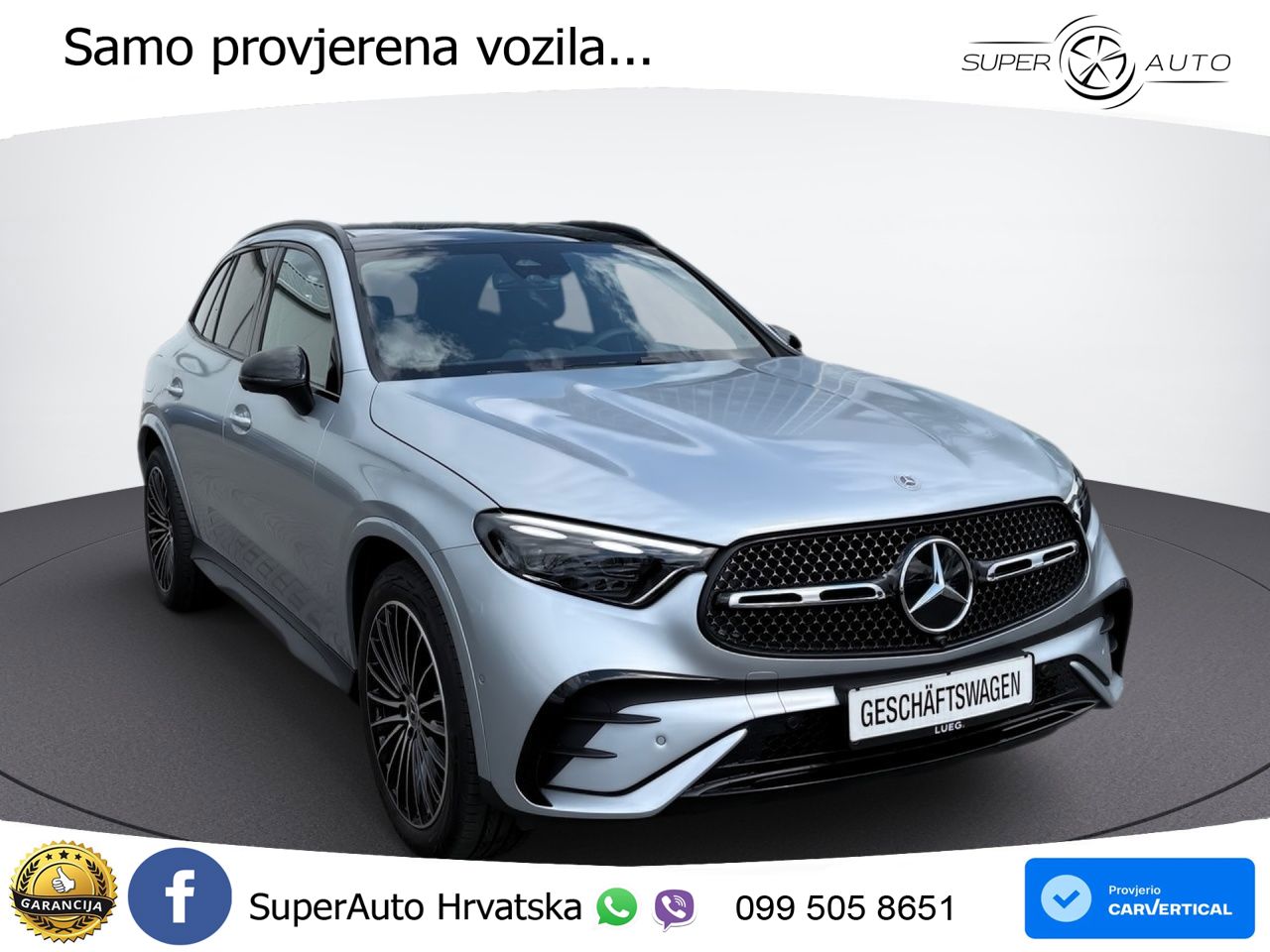 Mercedes GLC 220d (197 KS) 4MATIC 9G-TRONIC AMG ACC+GR SJED+360+PANO