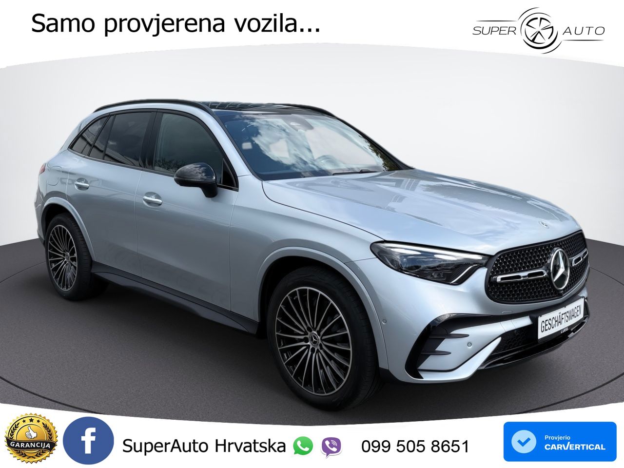 Mercedes GLC 220d (197 KS) 4MATIC 9G-TRONIC AMG ACC+GR SJED+360+PANO
