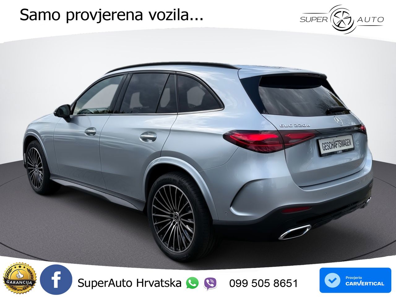 Mercedes GLC 220d (197 KS) 4MATIC 9G-TRONIC AMG ACC+GR SJED+360+PANO