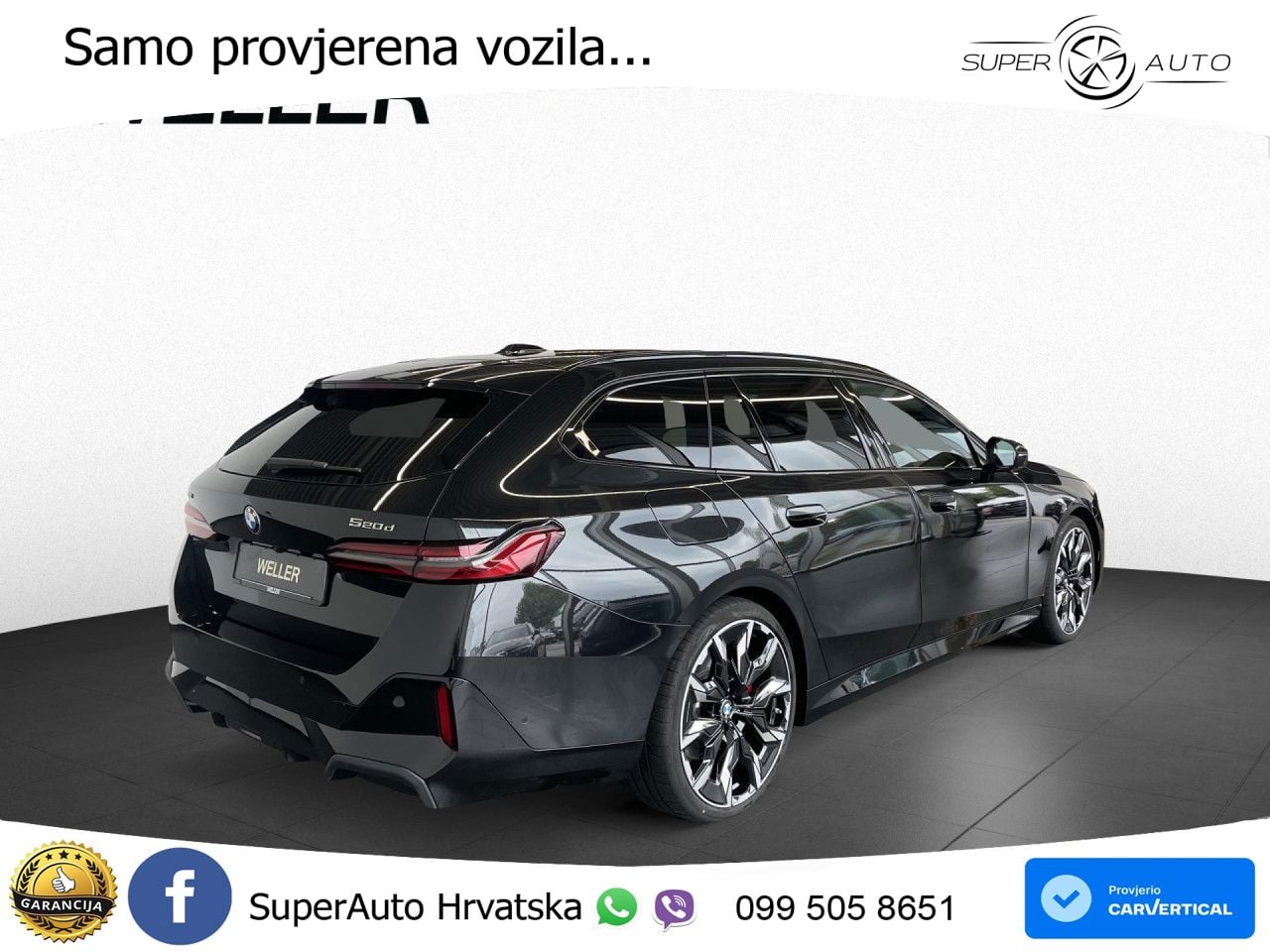 BMW 520d Touring (197 KS) xDrive Steptronic M Sport ACC+HEAD+GR SJED+360+PANO