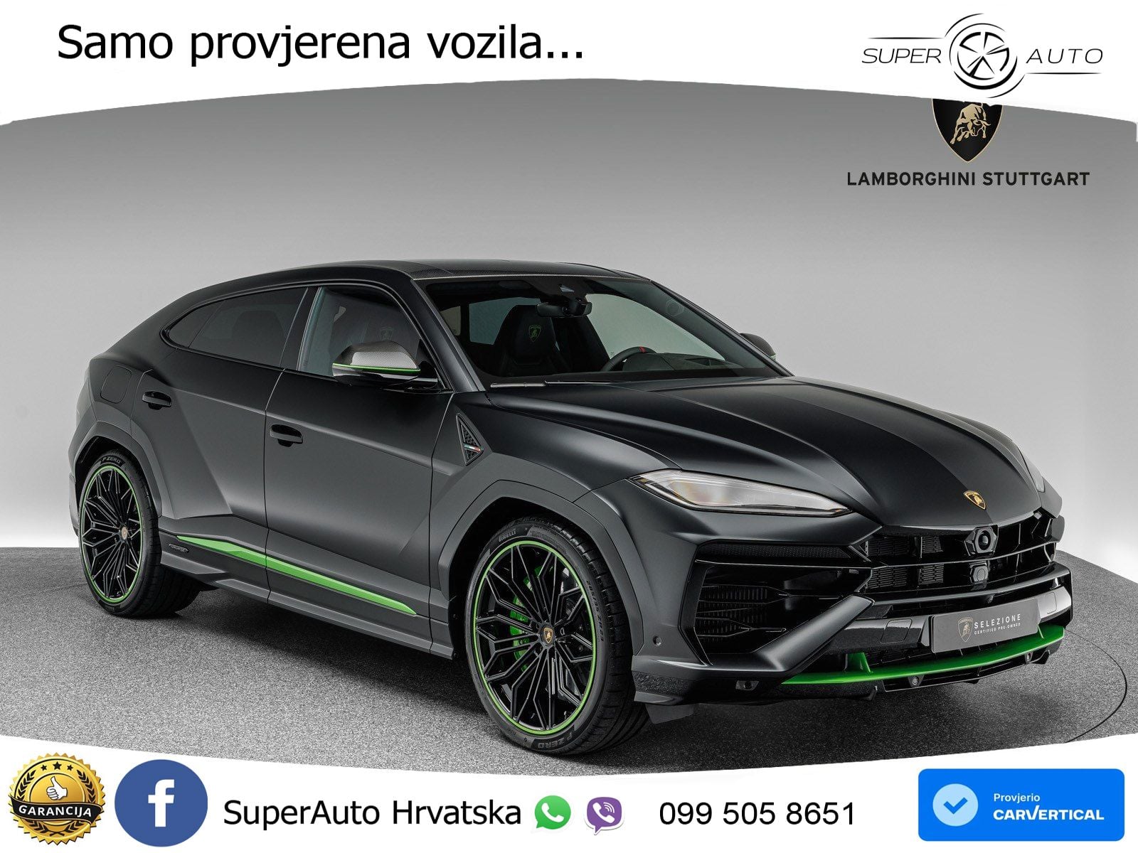 Lamborghini Urus SE 4.0 V8 (800 KS) 4WD Automatic LED+GR SJED+ACC