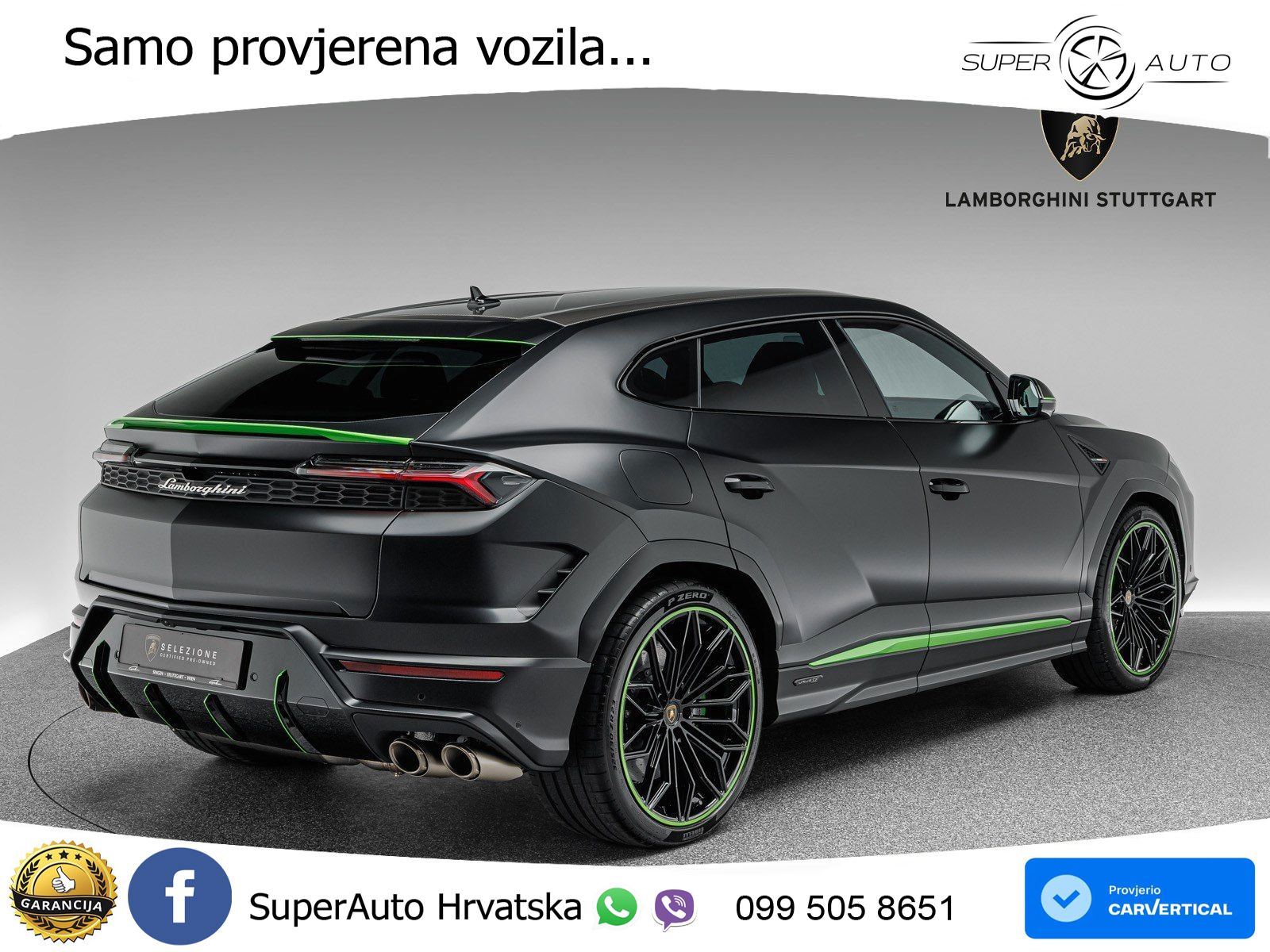 Lamborghini Urus SE 4.0 V8 (800 KS) 4WD Automatic LED+GR SJED+ACC