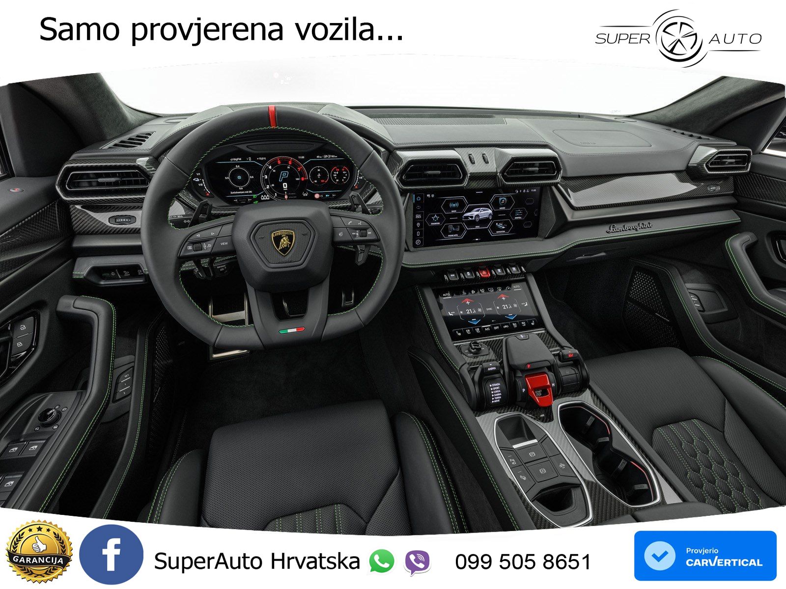 Lamborghini Urus SE 4.0 V8 (800 KS) 4WD Automatic LED+GR SJED+ACC
