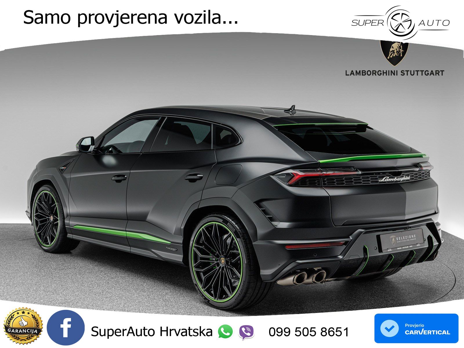 Lamborghini Urus SE 4.0 V8 (800 KS) 4WD Automatic LED+GR SJED+ACC