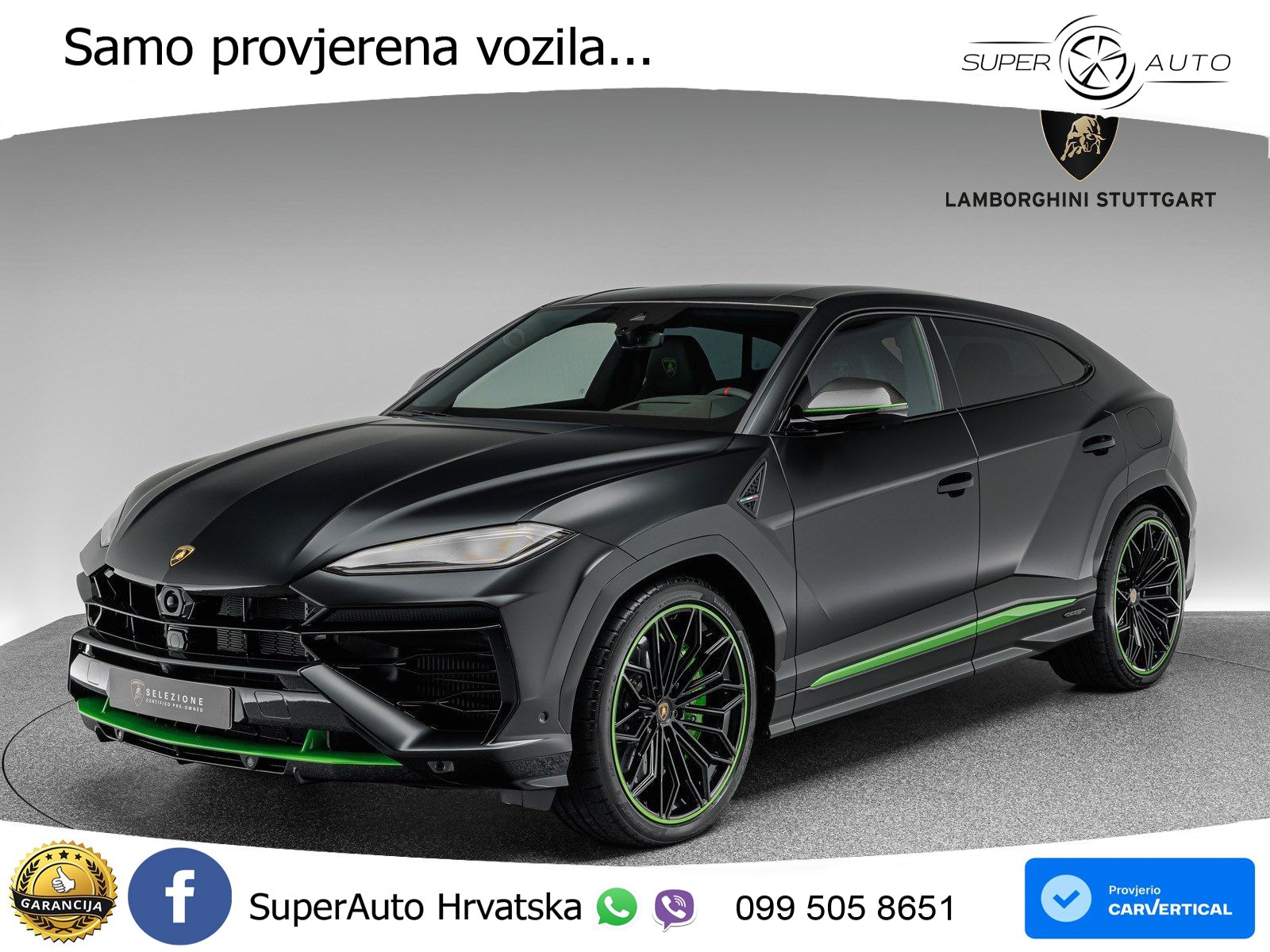 Lamborghini Urus SE 4.0 V8 (800 KS) 4WD Automatic LED+GR SJED+ACC