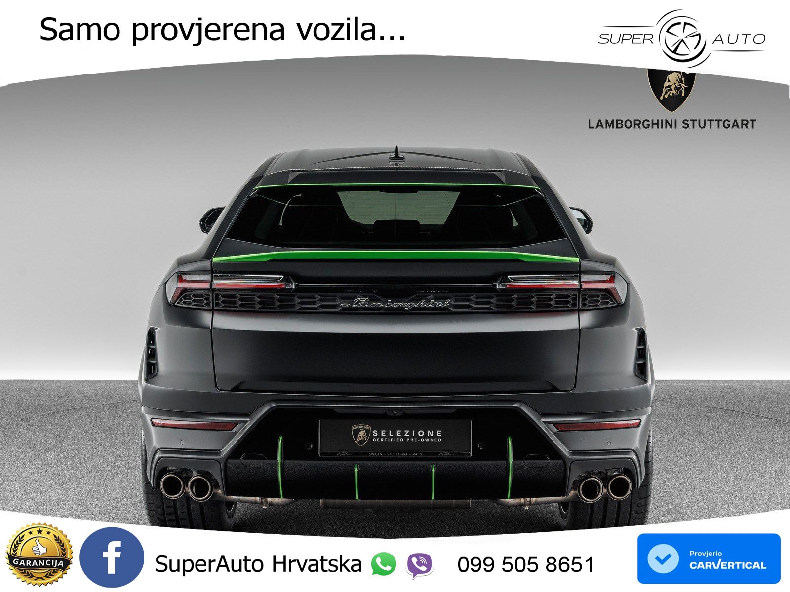 Lamborghini Urus SE 4.0 V8 (800 KS) 4WD Automatic LED+GR SJED+ACC