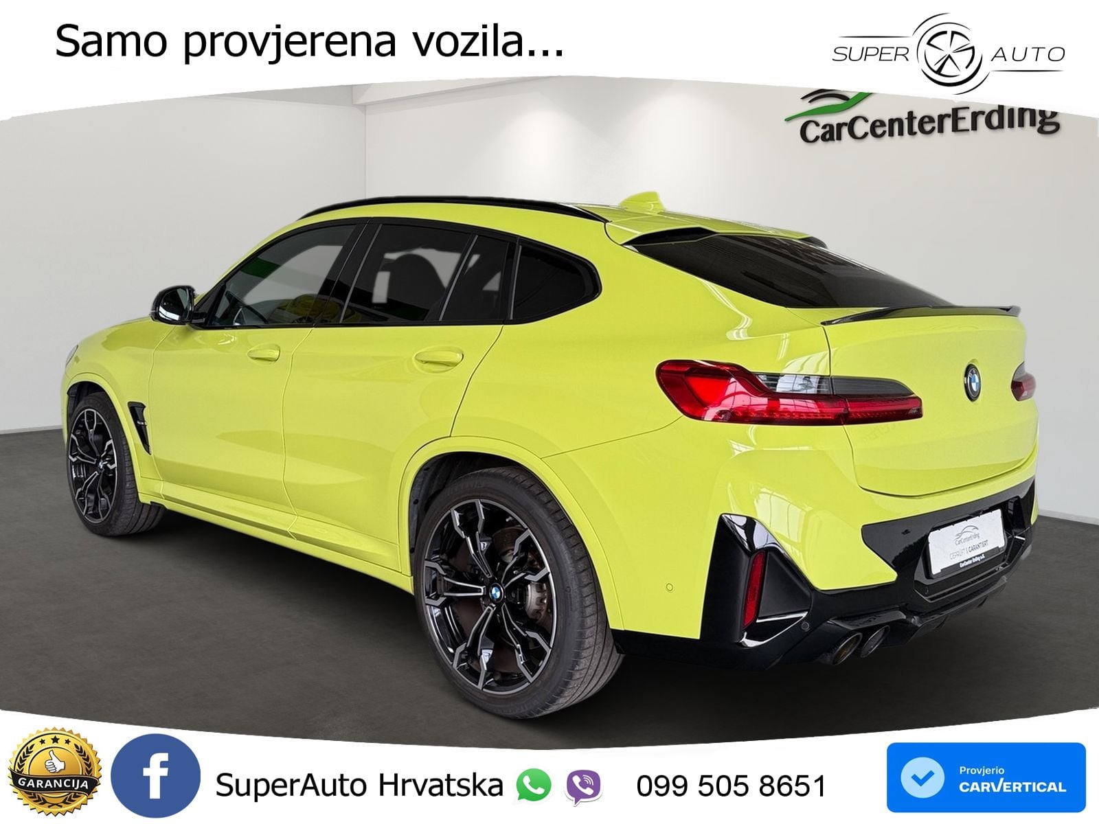 BMW X4 M Competition 3.0 (510 KS) xDrive Steptronic LED+GR SJED+ACC