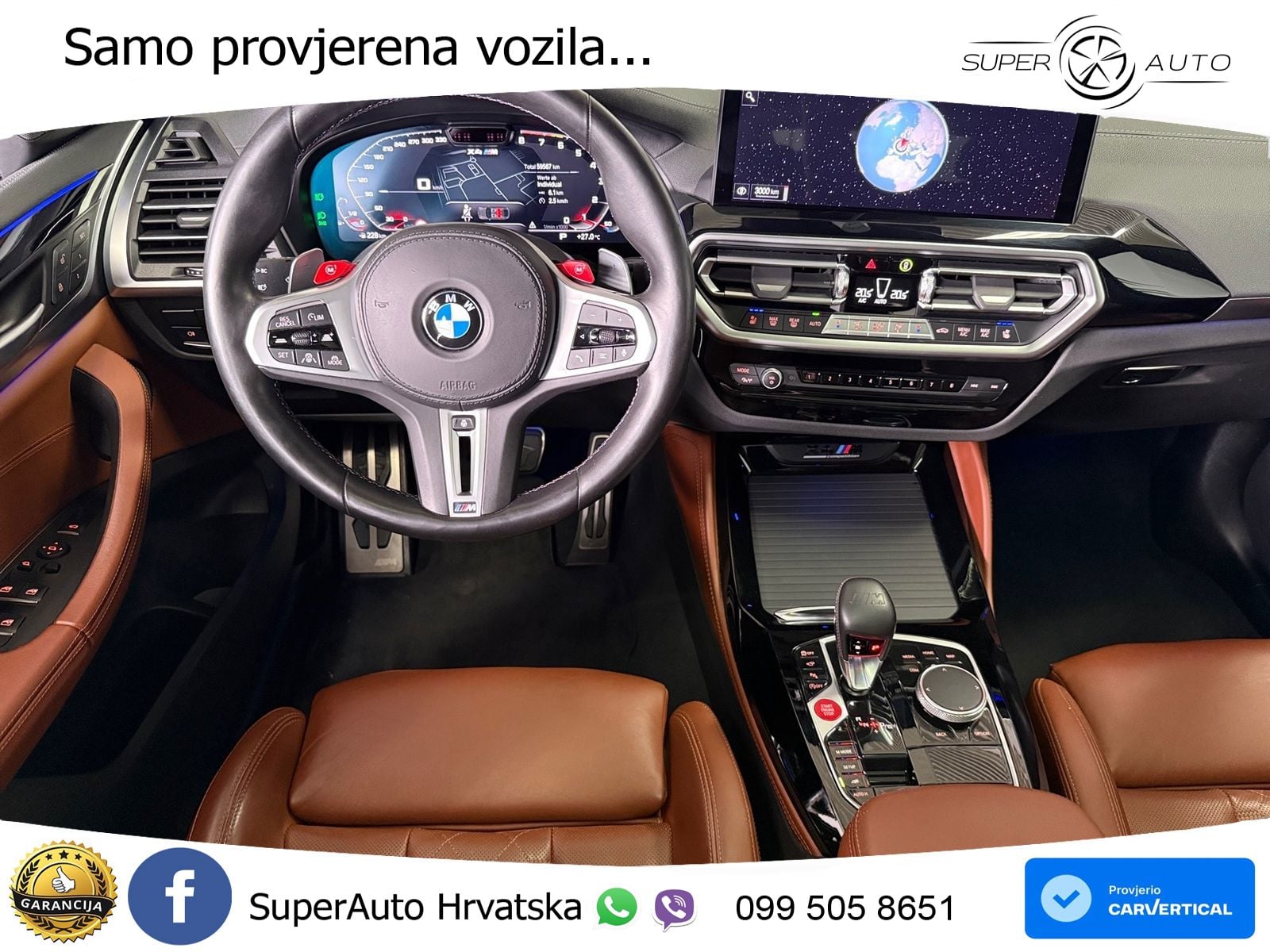 BMW X4 M Competition 3.0 (510 KS) xDrive Steptronic LED+GR SJED+ACC