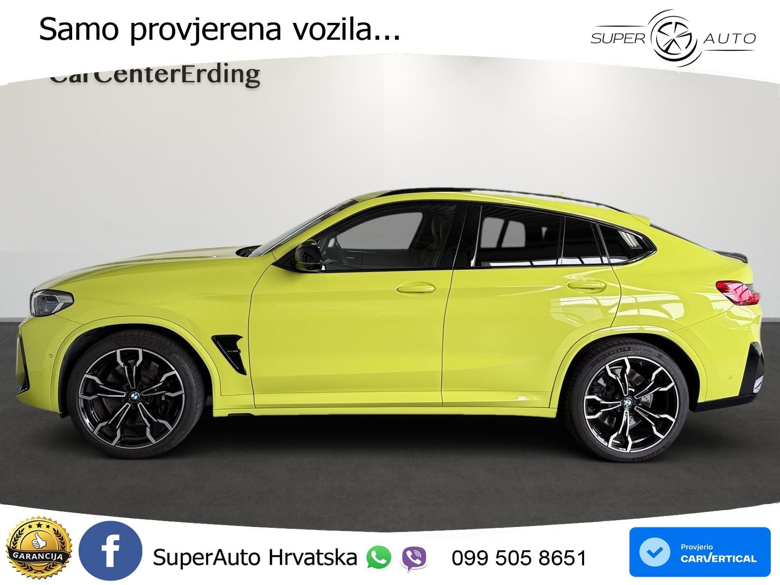 BMW X4 M Competition 3.0 (510 KS) xDrive Steptronic LED+GR SJED+ACC