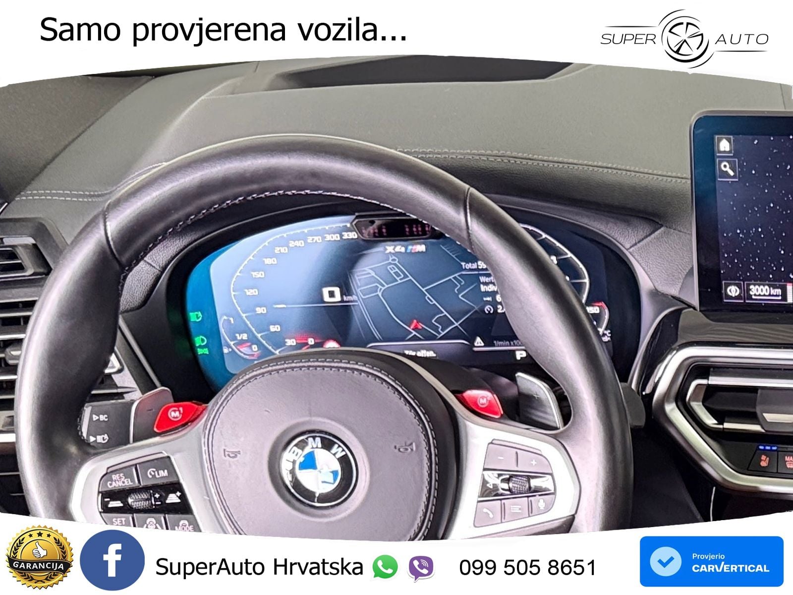 BMW X4 M Competition 3.0 (510 KS) xDrive Steptronic LED+GR SJED+ACC