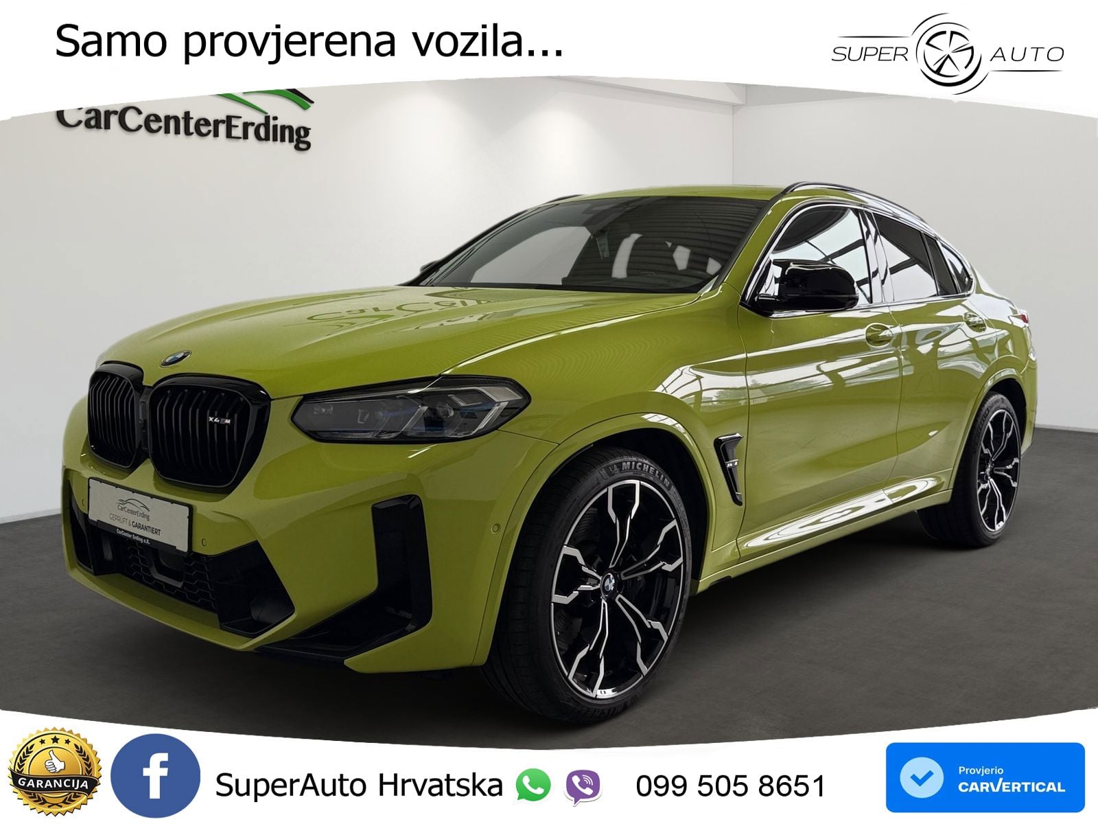 BMW X4 M Competition 3.0 (510 KS) xDrive Steptronic LED+GR SJED+ACC
