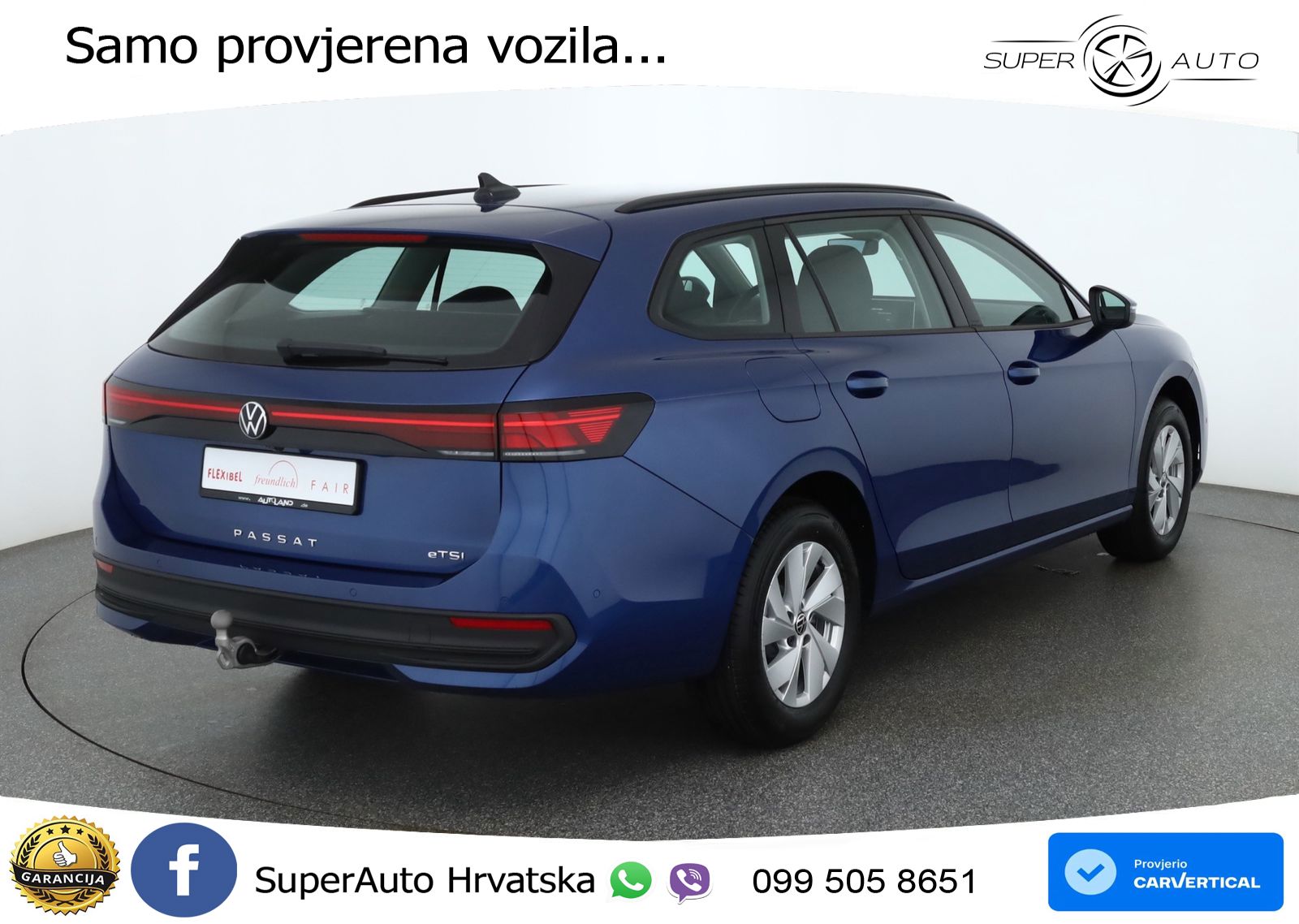 Volkswagen Passat Variant 1.5 eTSI (150 KS) DSG LED+GR SJED+ACC