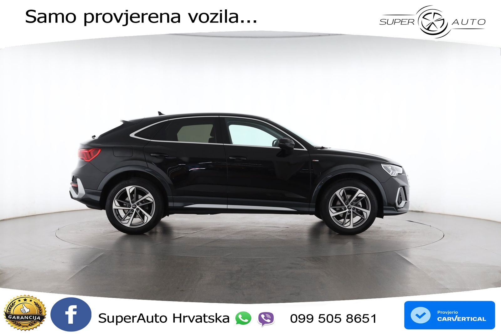 Audi Q3 II Sportback 35 TFSI (150 KS) S tronic S line LED+GR SJED+ACC