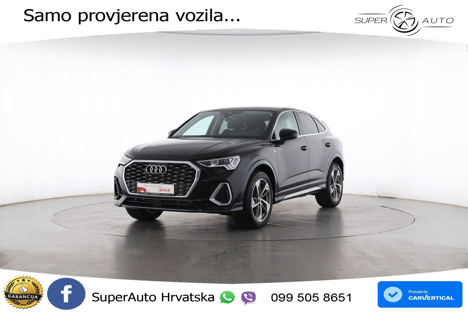 Audi Q3 II Sportback 35 TFSI (150 KS) S tronic S line LED+GR SJED+ACC