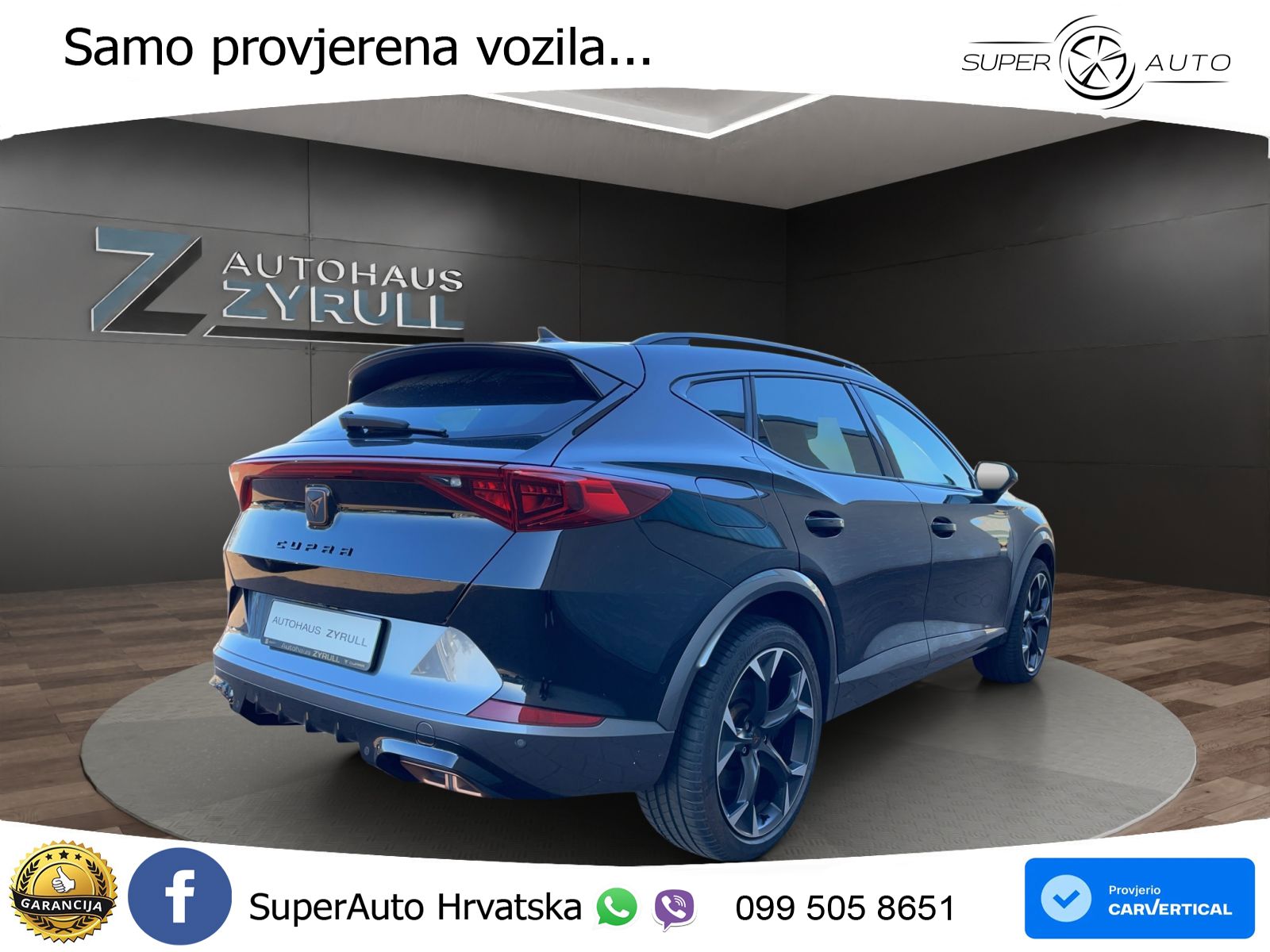 Cupra Formentor 1.4 TSI (245 KS) e-Hybrid DSG VZ LED+ACC
