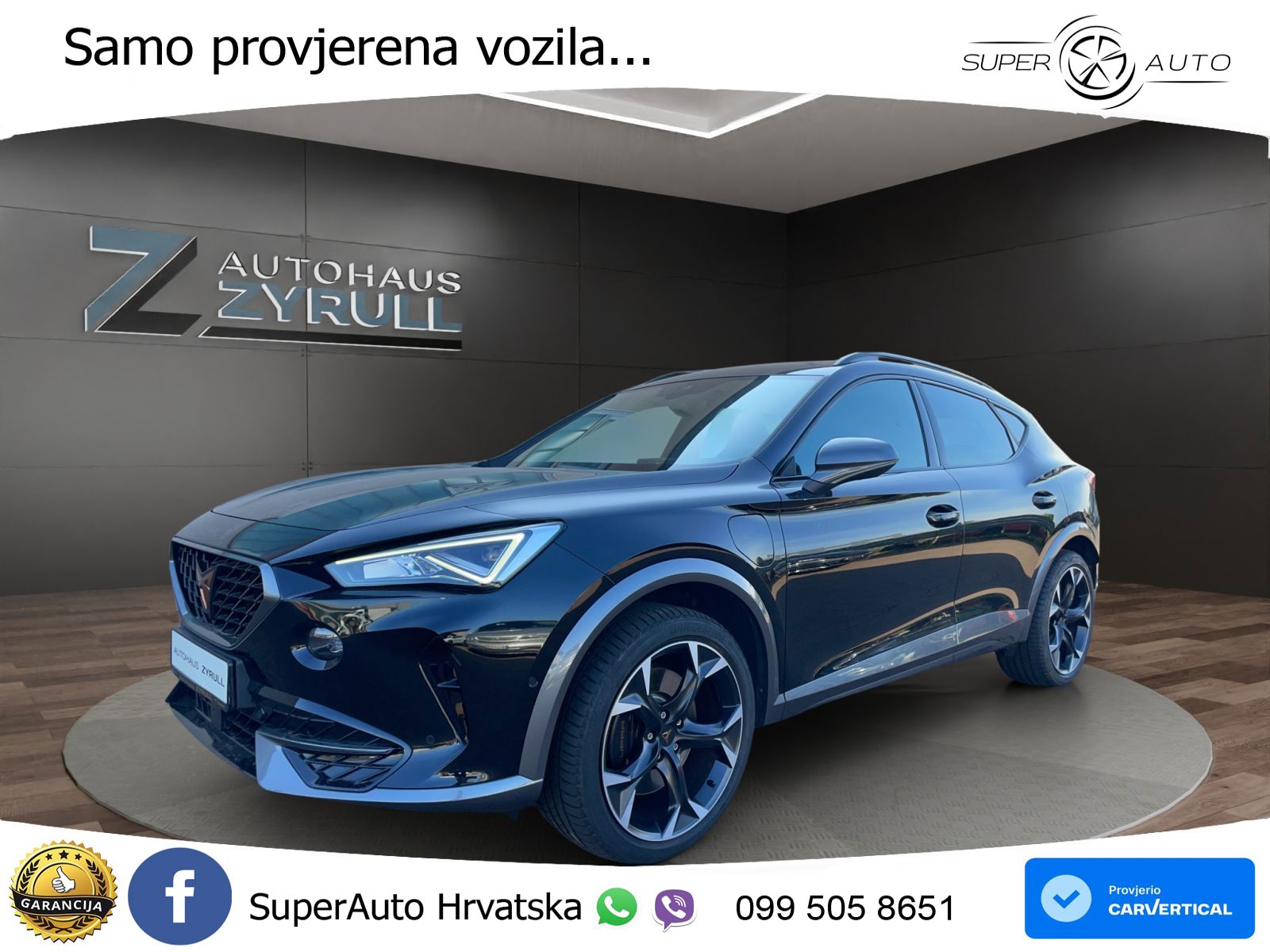 Cupra Formentor 1.4 TSI (245 KS) e-Hybrid DSG VZ LED+ACC