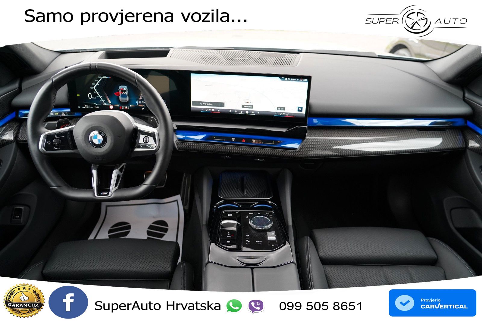 BMW 520d (197 KS) xDrive Steptronic M Sport LED+GR SJED+ACC