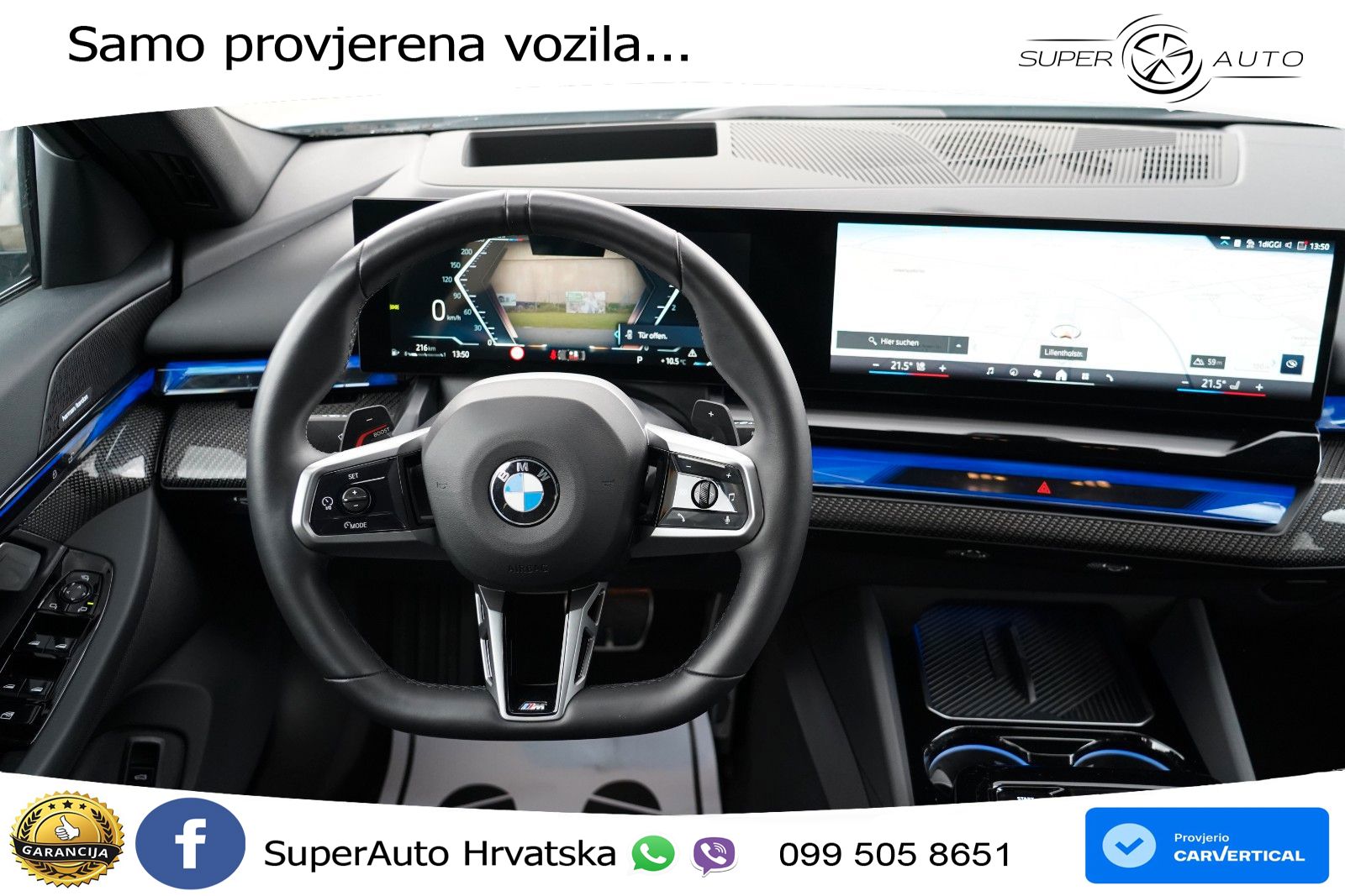 BMW 520d (197 KS) xDrive Steptronic M Sport LED+GR SJED+ACC